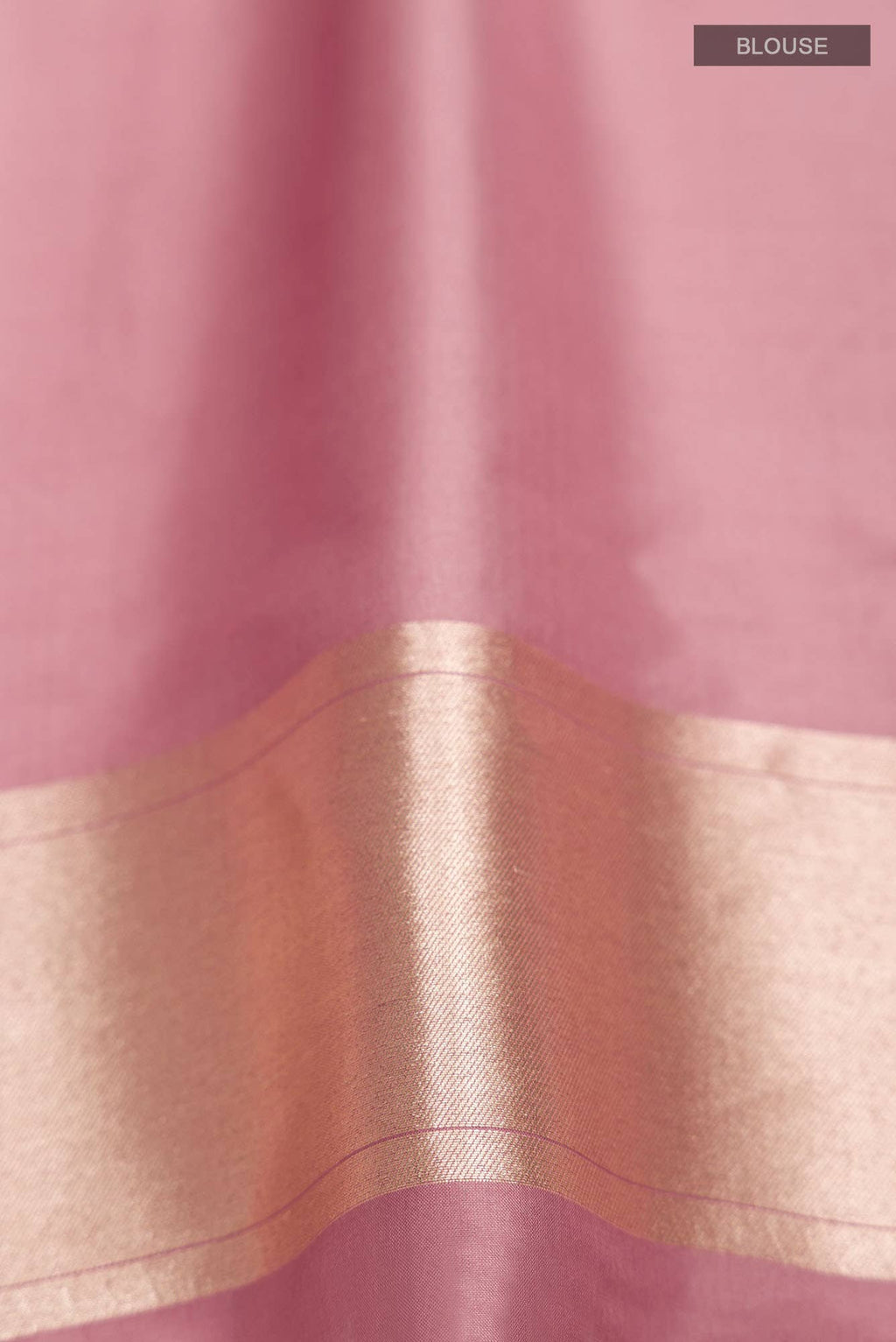 Chameli Chic-Peach Banarasi Silk Saree