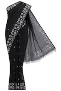 Paromita-Black Bengal Cotton Saree