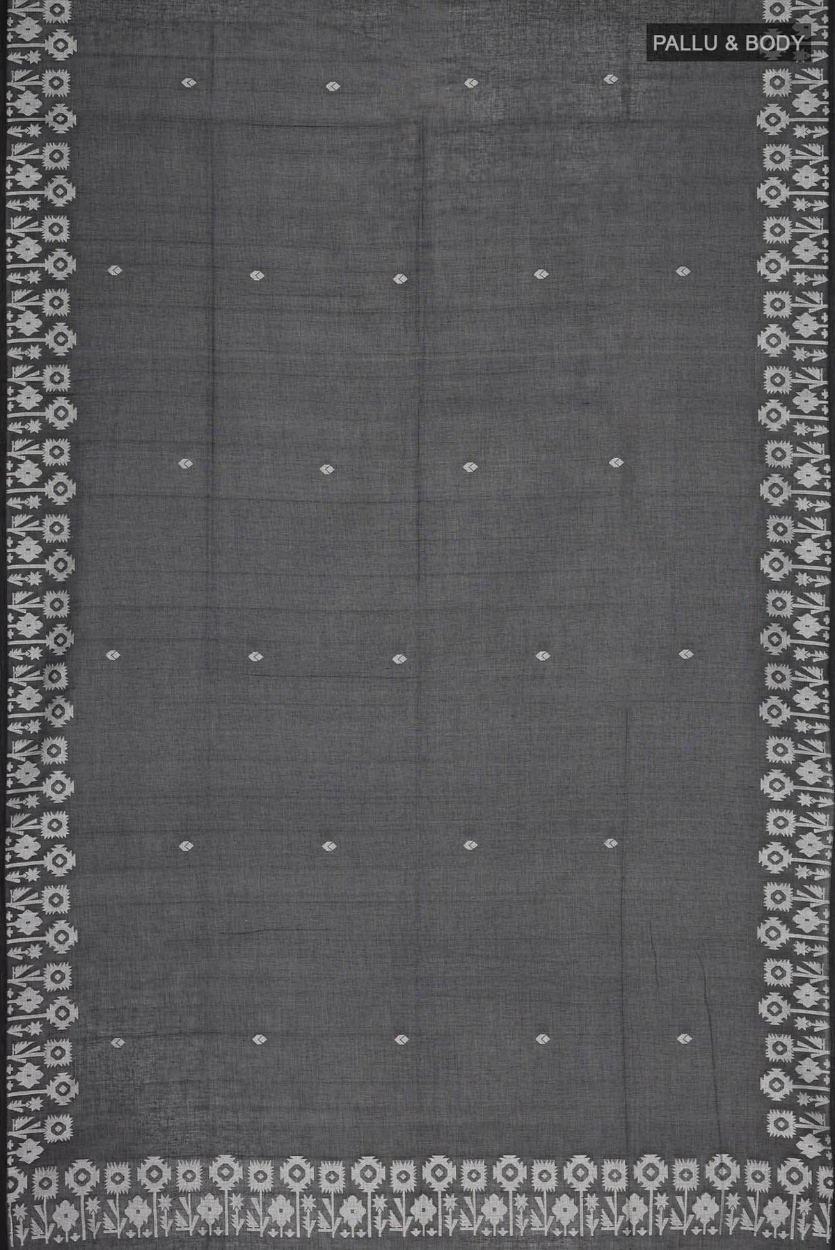 Paromita-Black Bengal Cotton Saree
