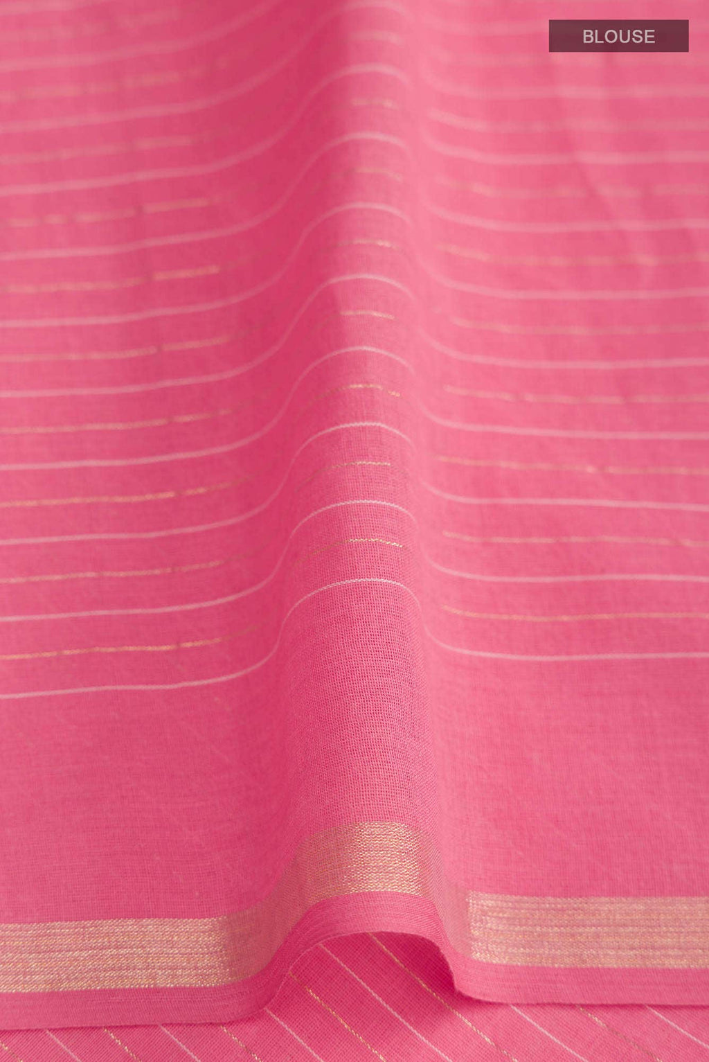 Haimanti-Pink Bengal Cotton Saree
