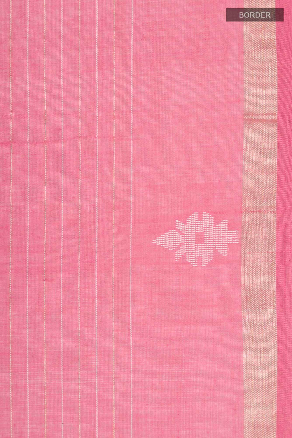 Haimanti-Pink Bengal Cotton Saree