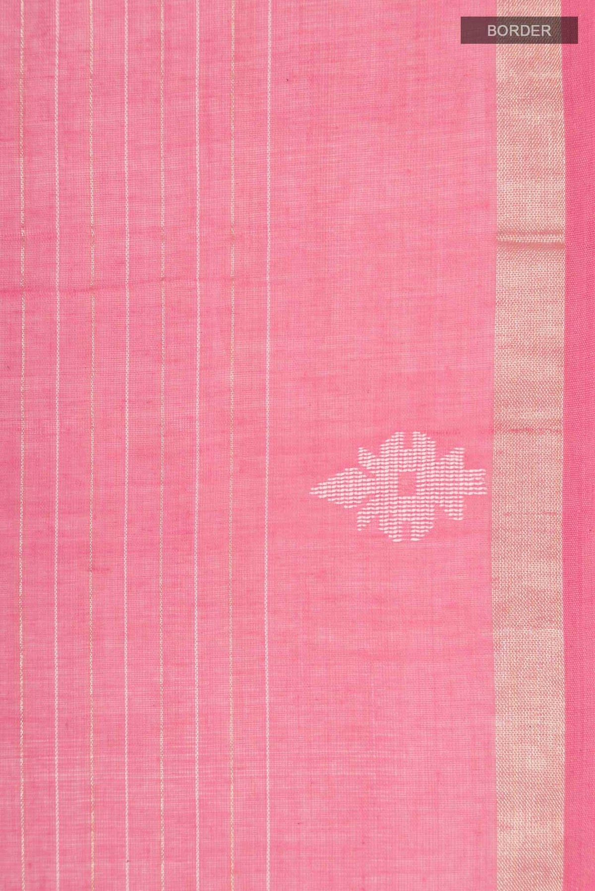 Haimanti-Pink Bengal Cotton Saree