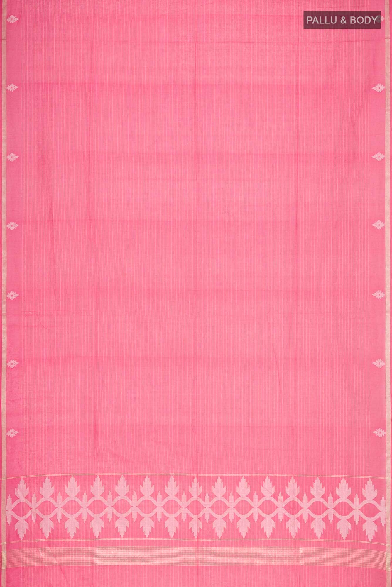 Haimanti-Pink Bengal Cotton Saree