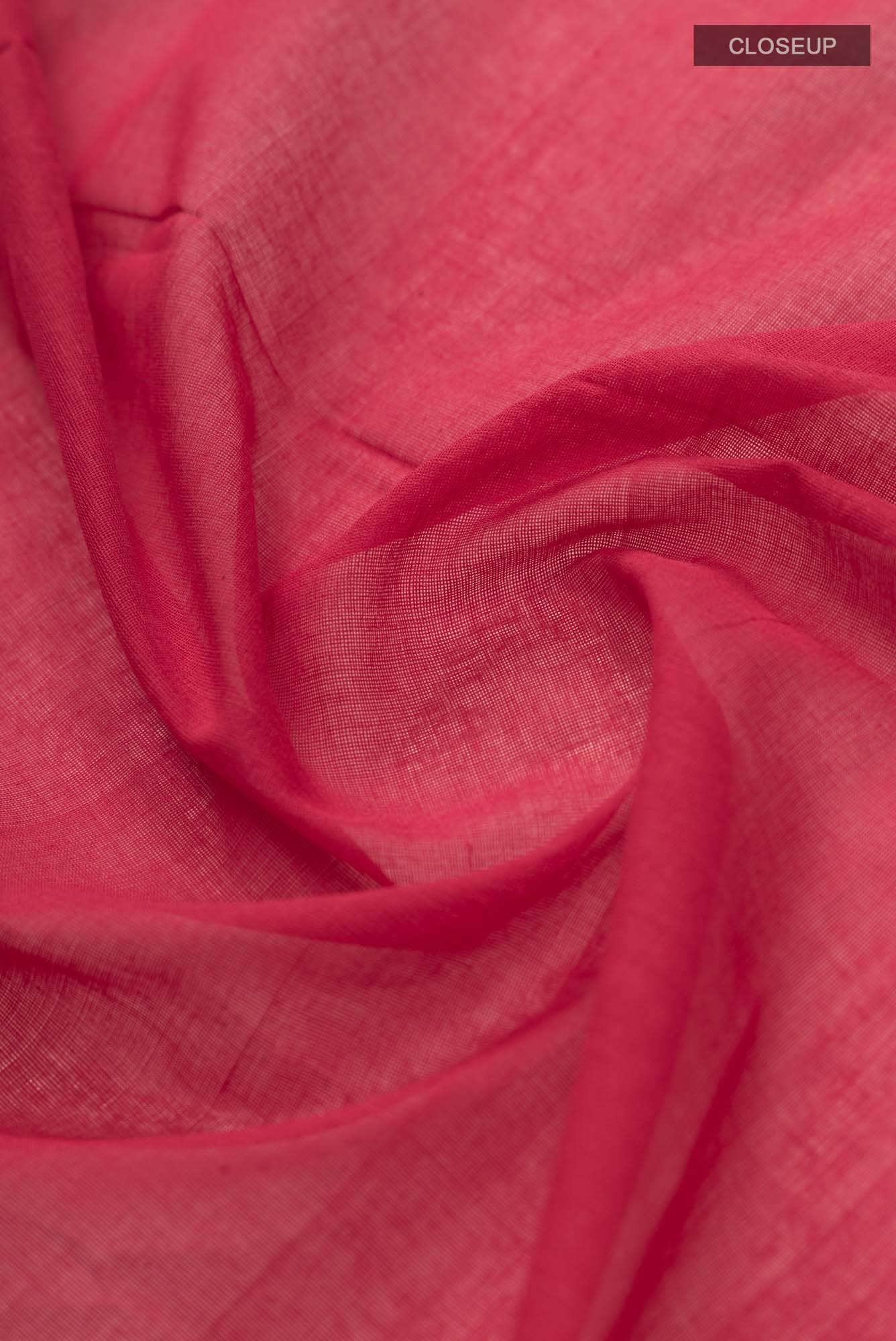 Suchitra-Red Bengal Cotton Saree