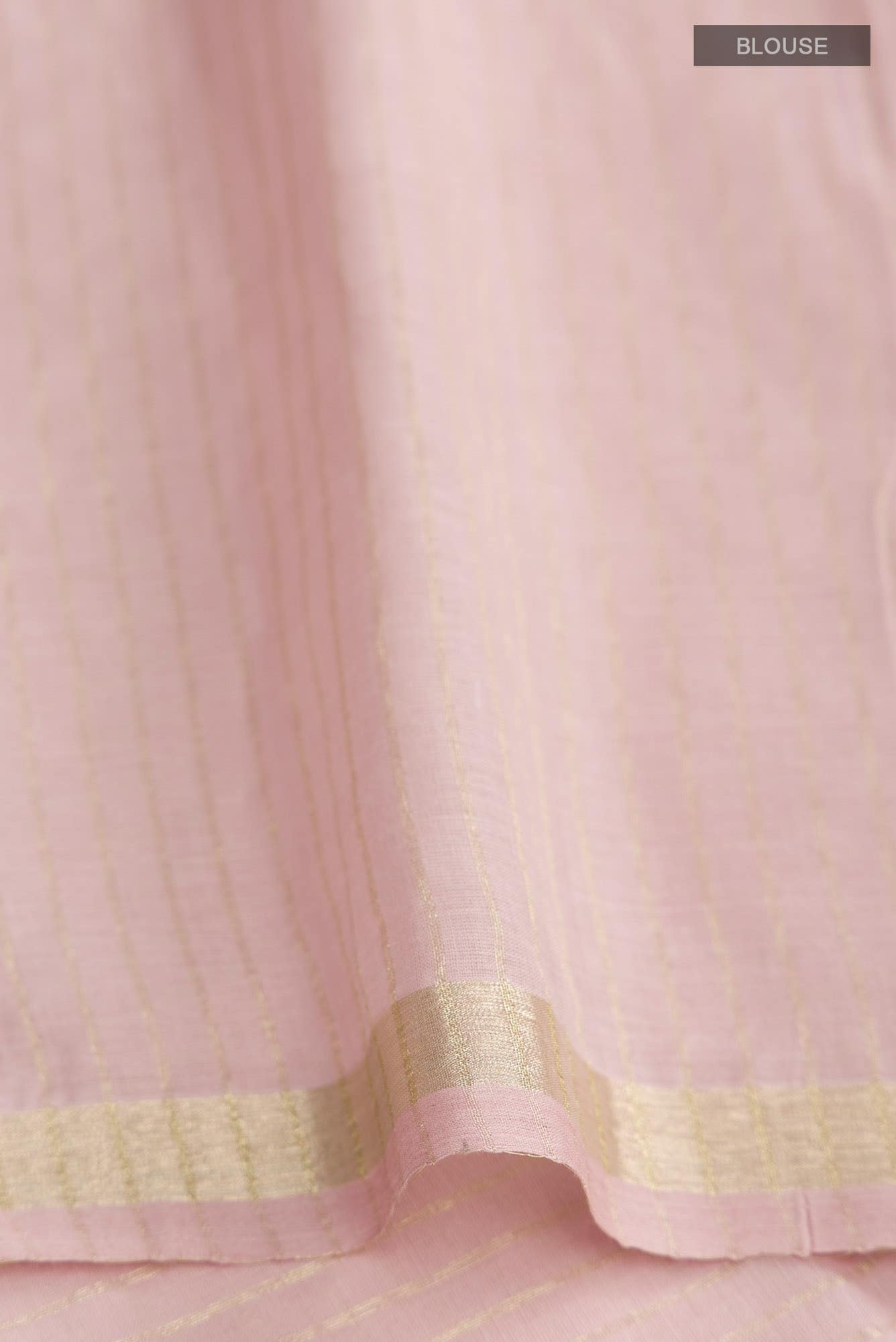 Damini-Dusky Pink Bengal Cotton Saree