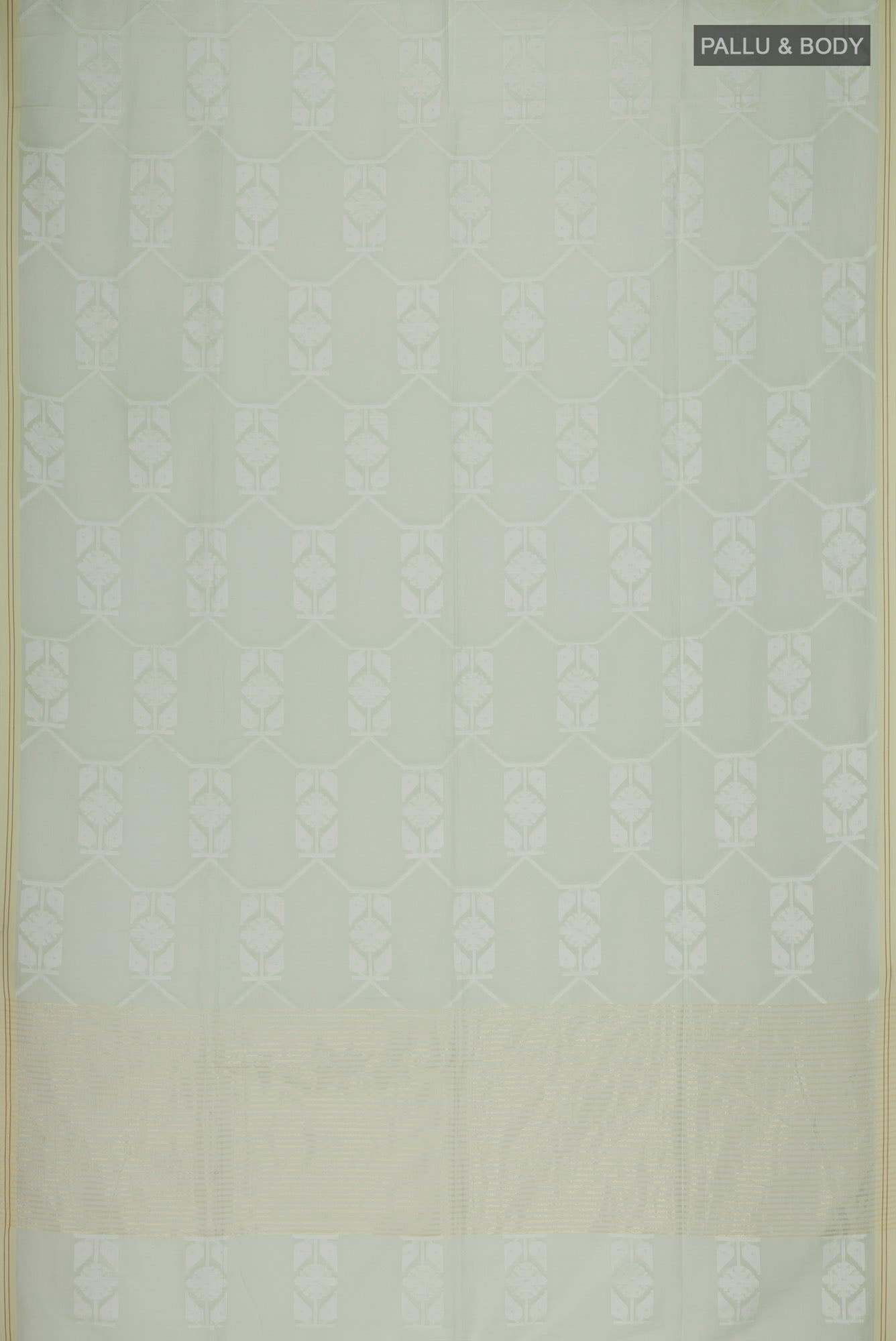 Suman-Mint Green Bengal Cotton Saree