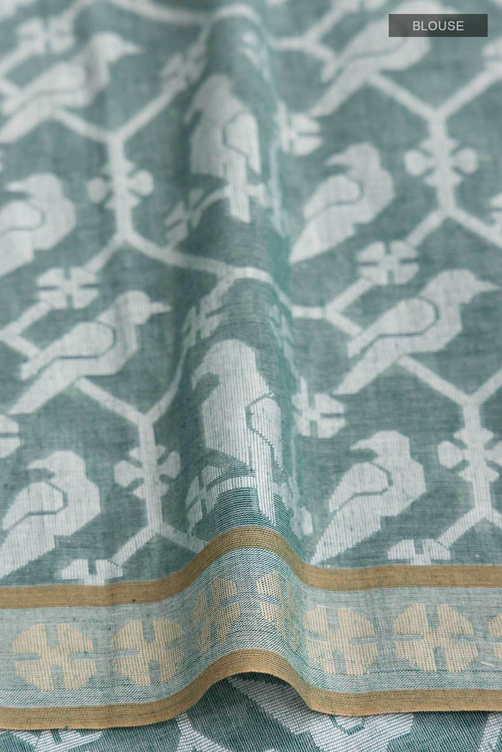 Mrinmayi-Green Bengal Cotton Saree