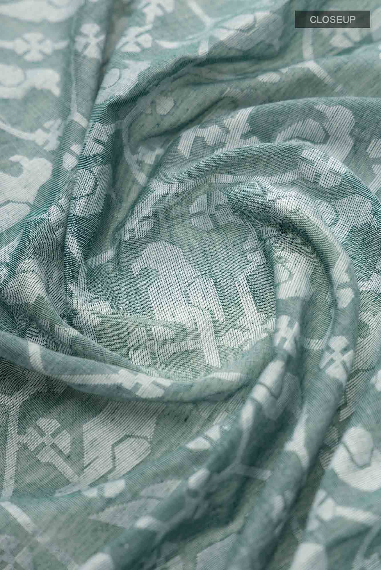 Mrinmayi-Green Bengal Cotton Saree