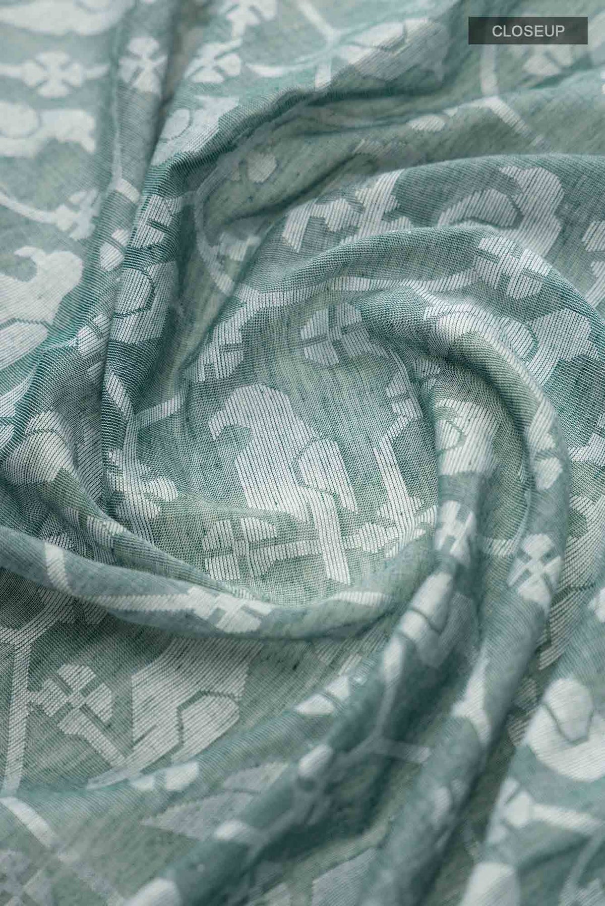 Mrinmayi-Green Bengal Cotton Saree