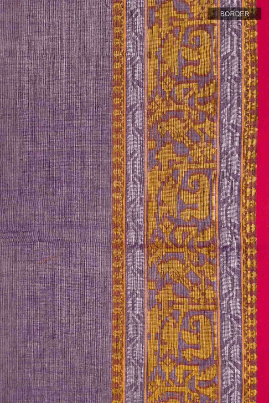 Priyambada-Purple Bengal Cotton Saree