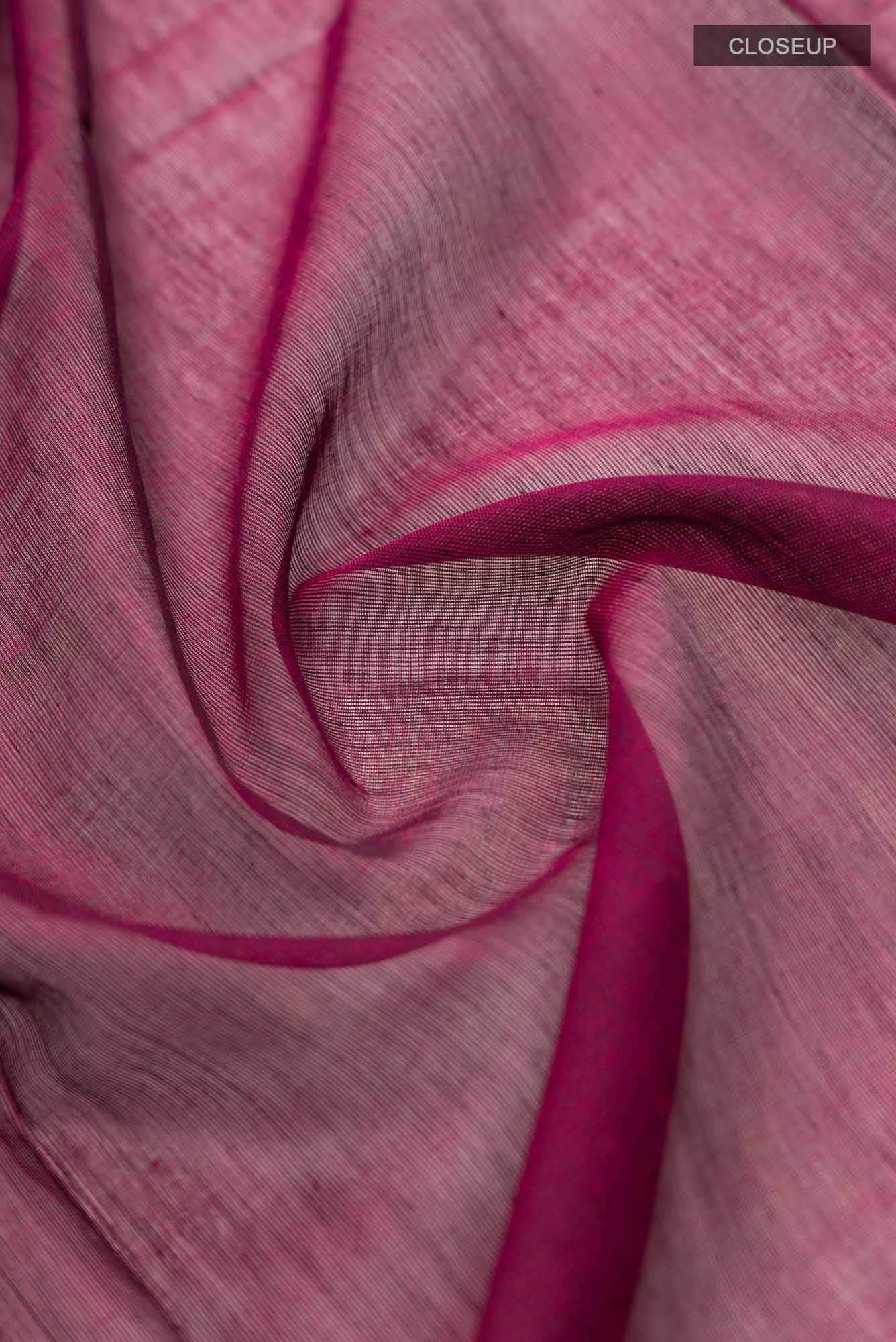 Priyambada-Magenta Bengal Cotton Saree
