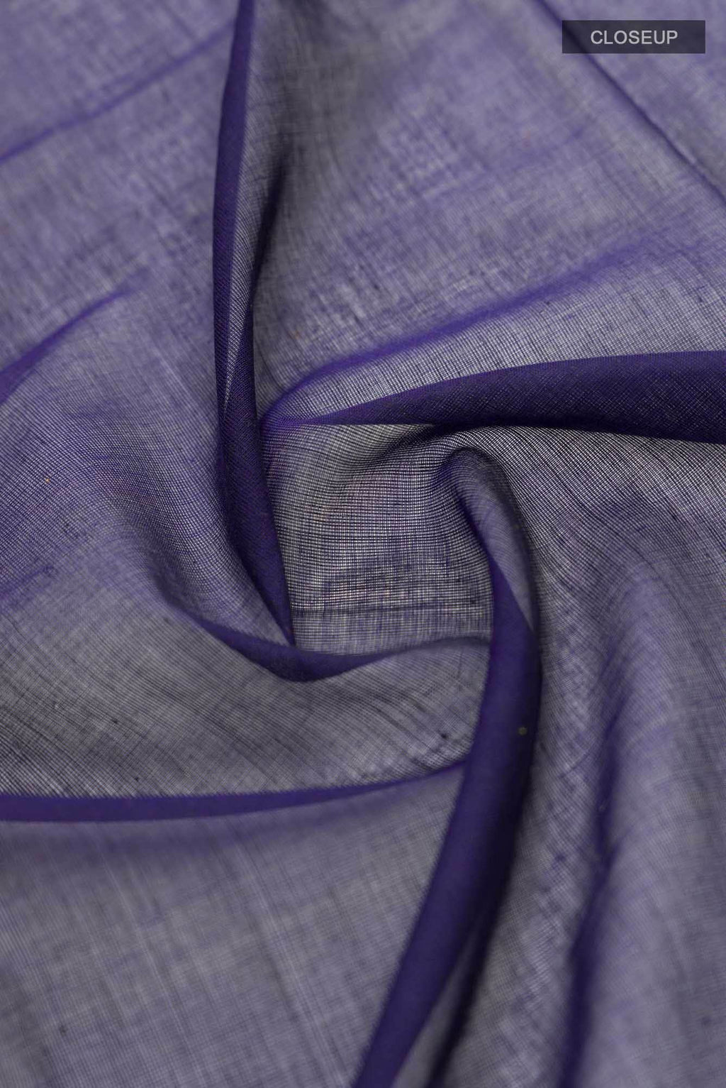 Priyambada-Navy Blue Bengal Cotton Saree