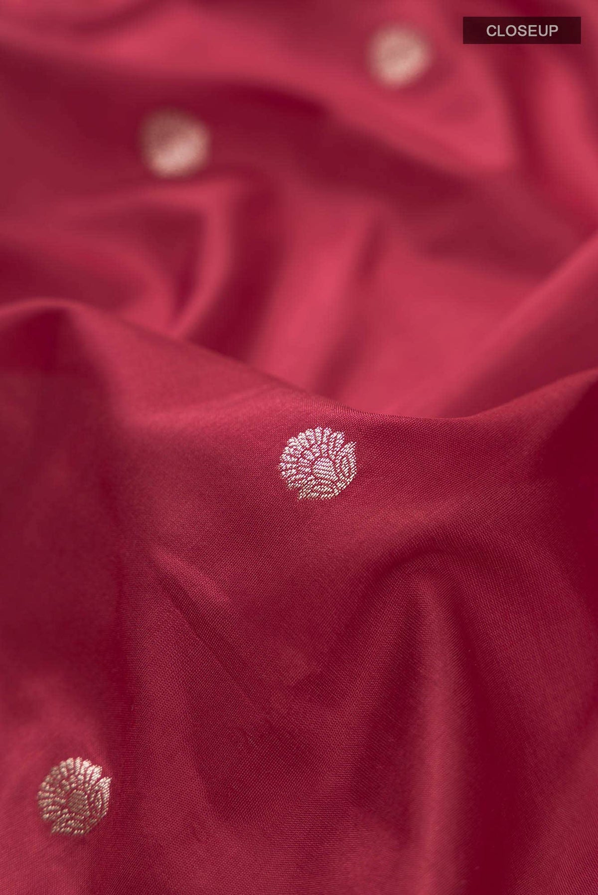 Vibhushita-Red Banarasi Silk Saree