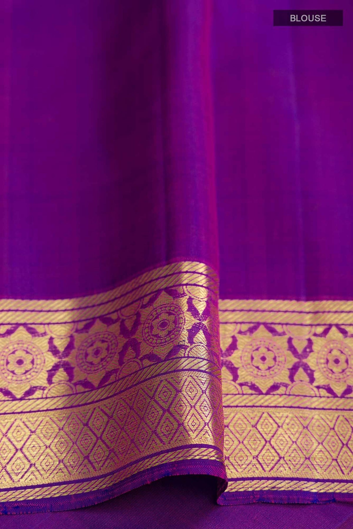 Savitri-Purple Kanchipuram Silk Saree