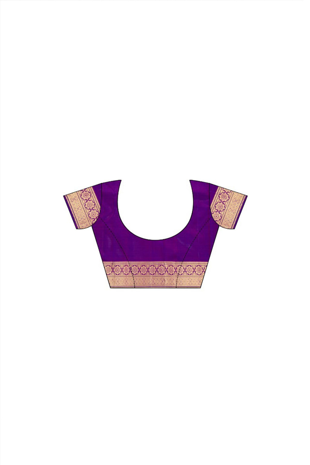 Savitri-Purple Kanchipuram Silk Saree
