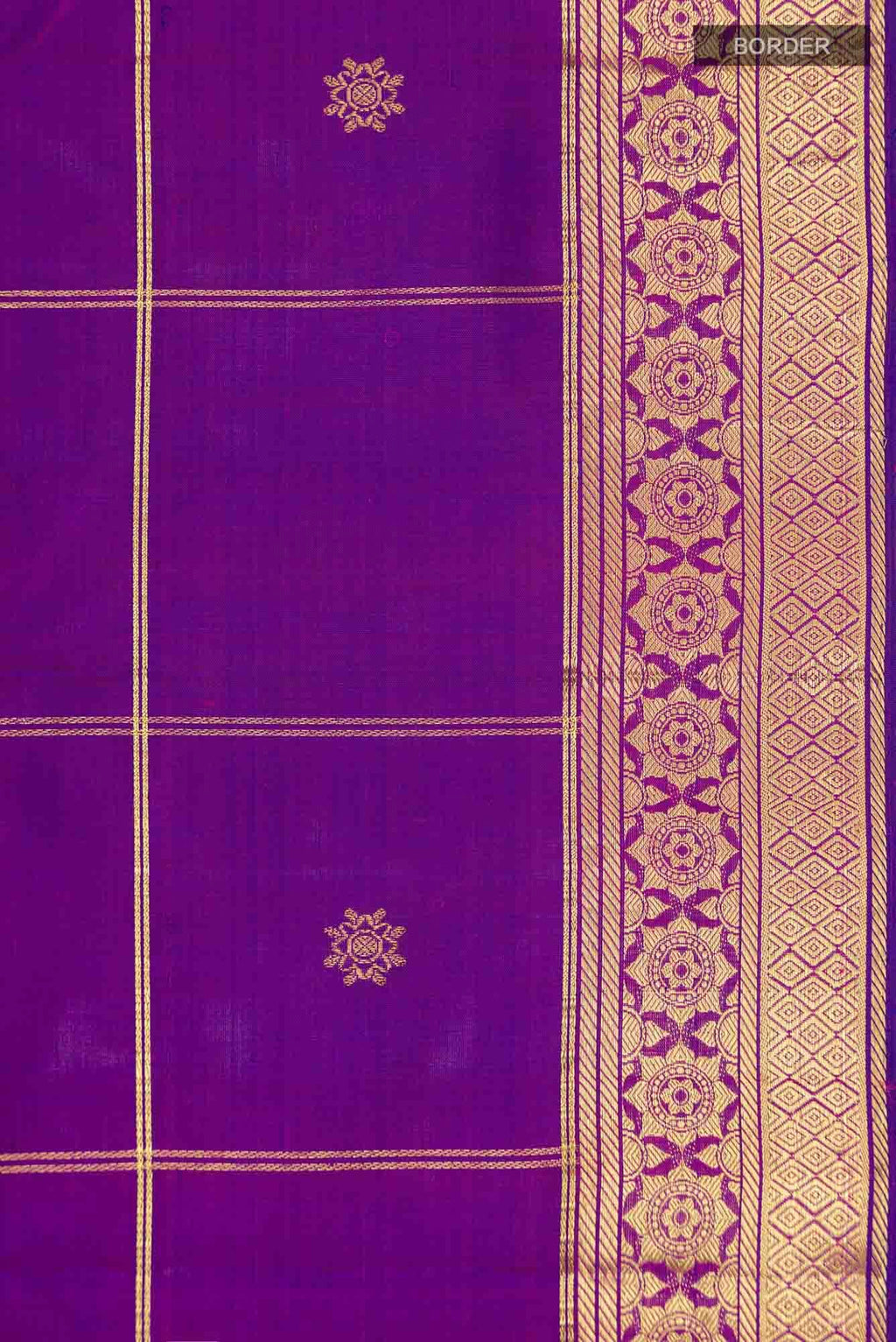Savitri-Purple Kanchipuram Silk Saree