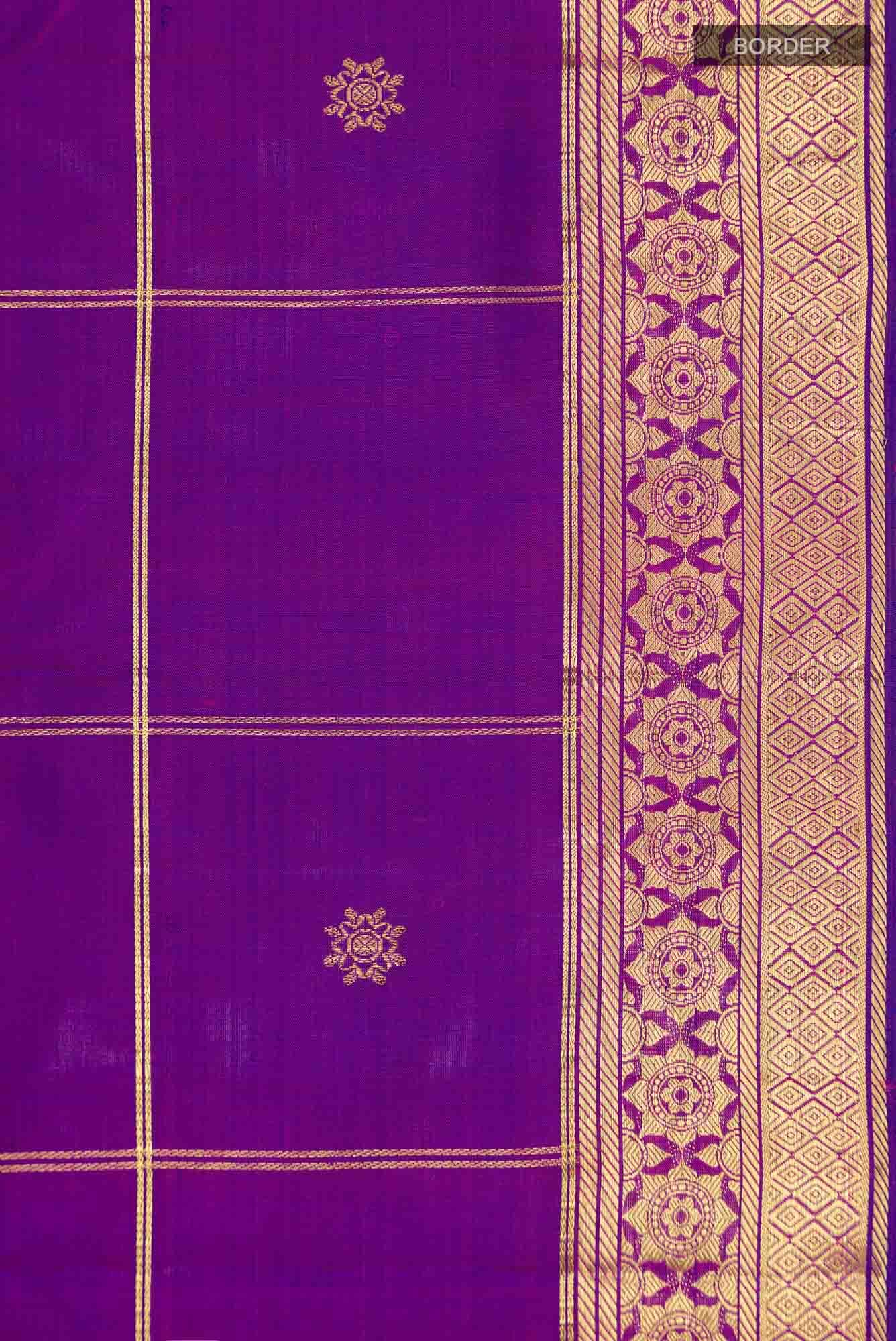 Savitri-Purple Kanchipuram Silk Saree