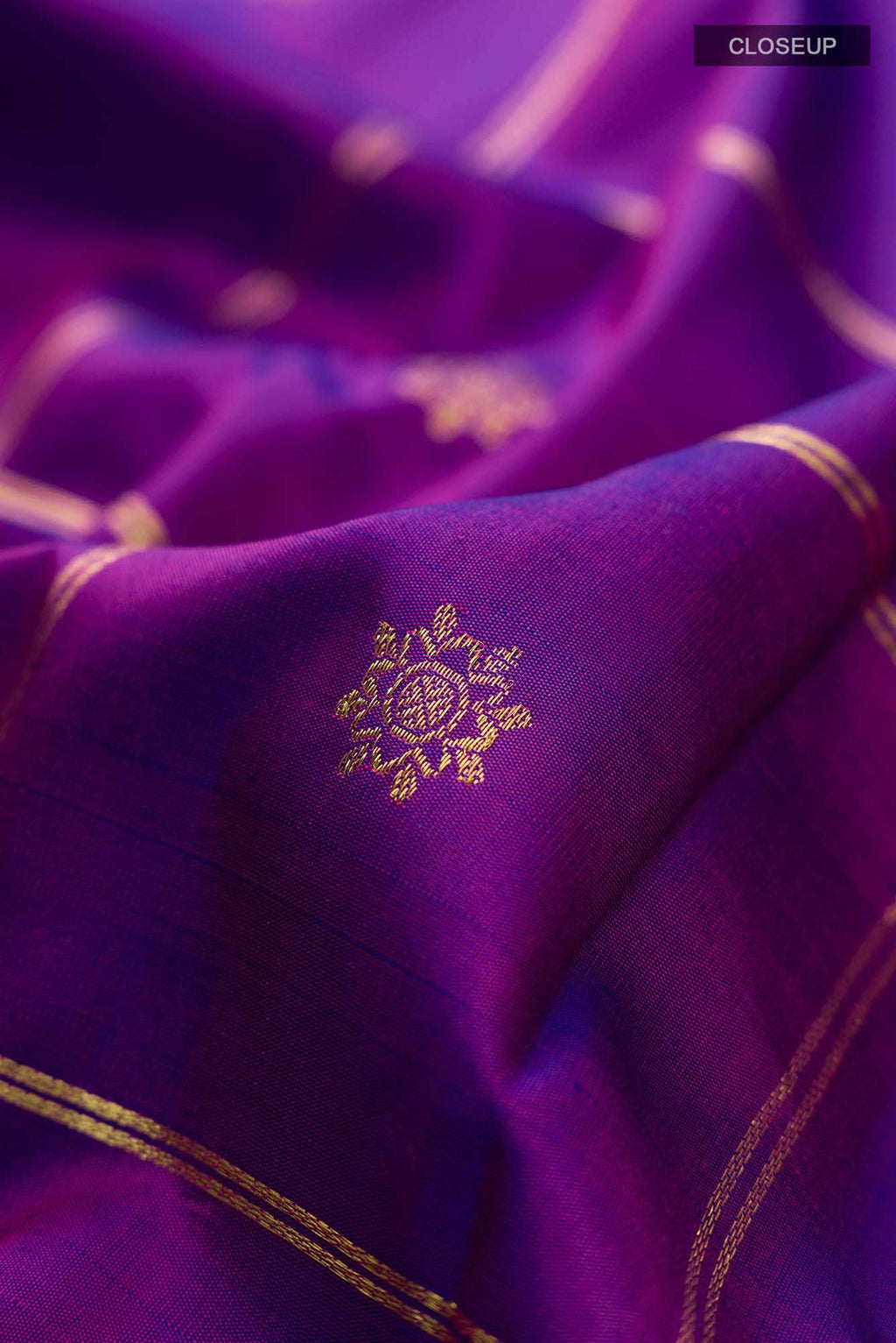 Savitri-Purple Kanchipuram Silk Saree