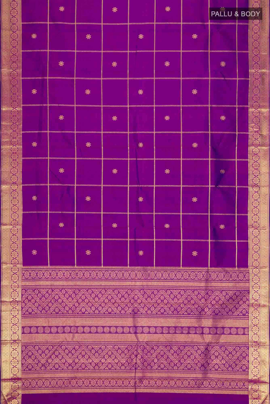 Savitri-Purple Kanchipuram Silk Saree