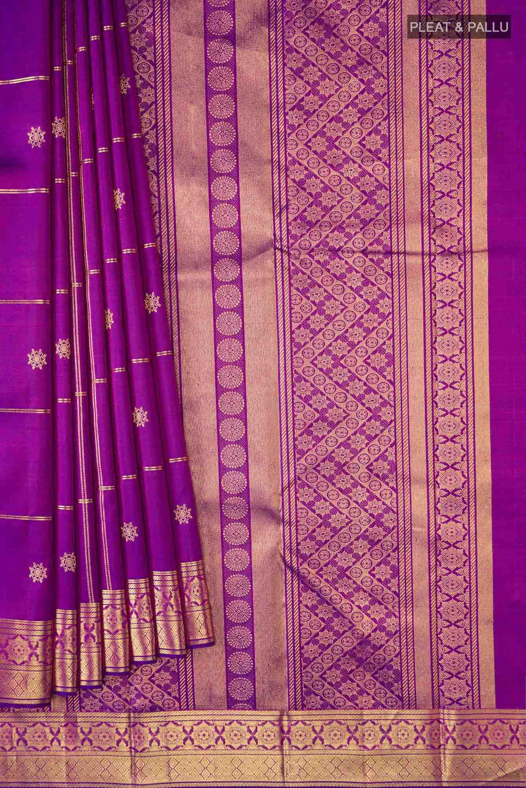 Savitri-Purple Kanchipuram Silk Saree