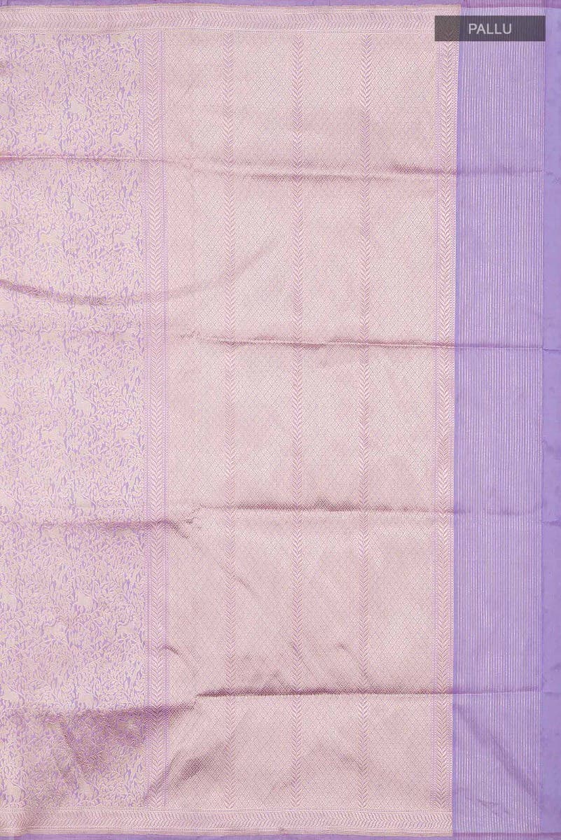 Mogli's World-Lavender Banarasi Silk Saree