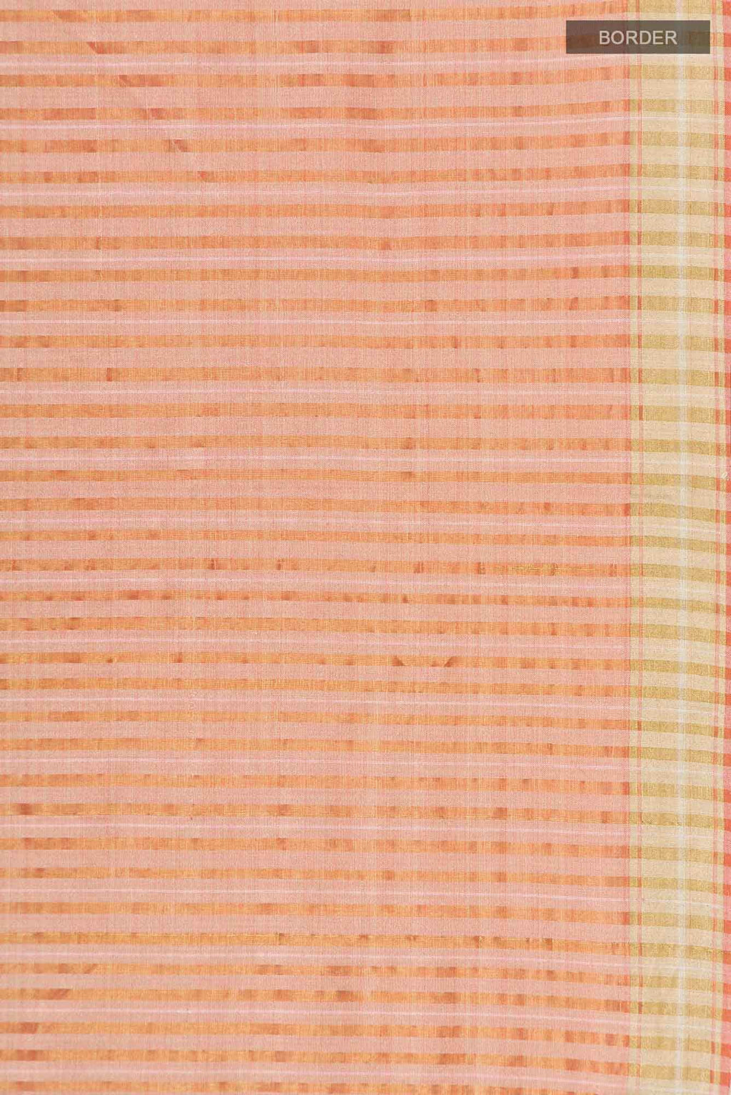Prowl and Prance-Peach Tussar Silk Saree