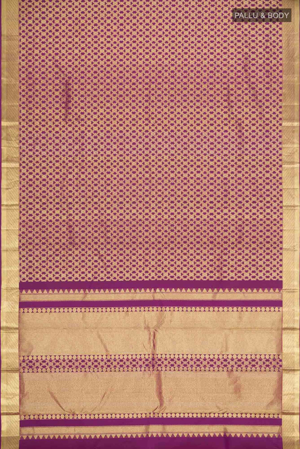 Rudrani-Purple Kanchipuram Silk Saree