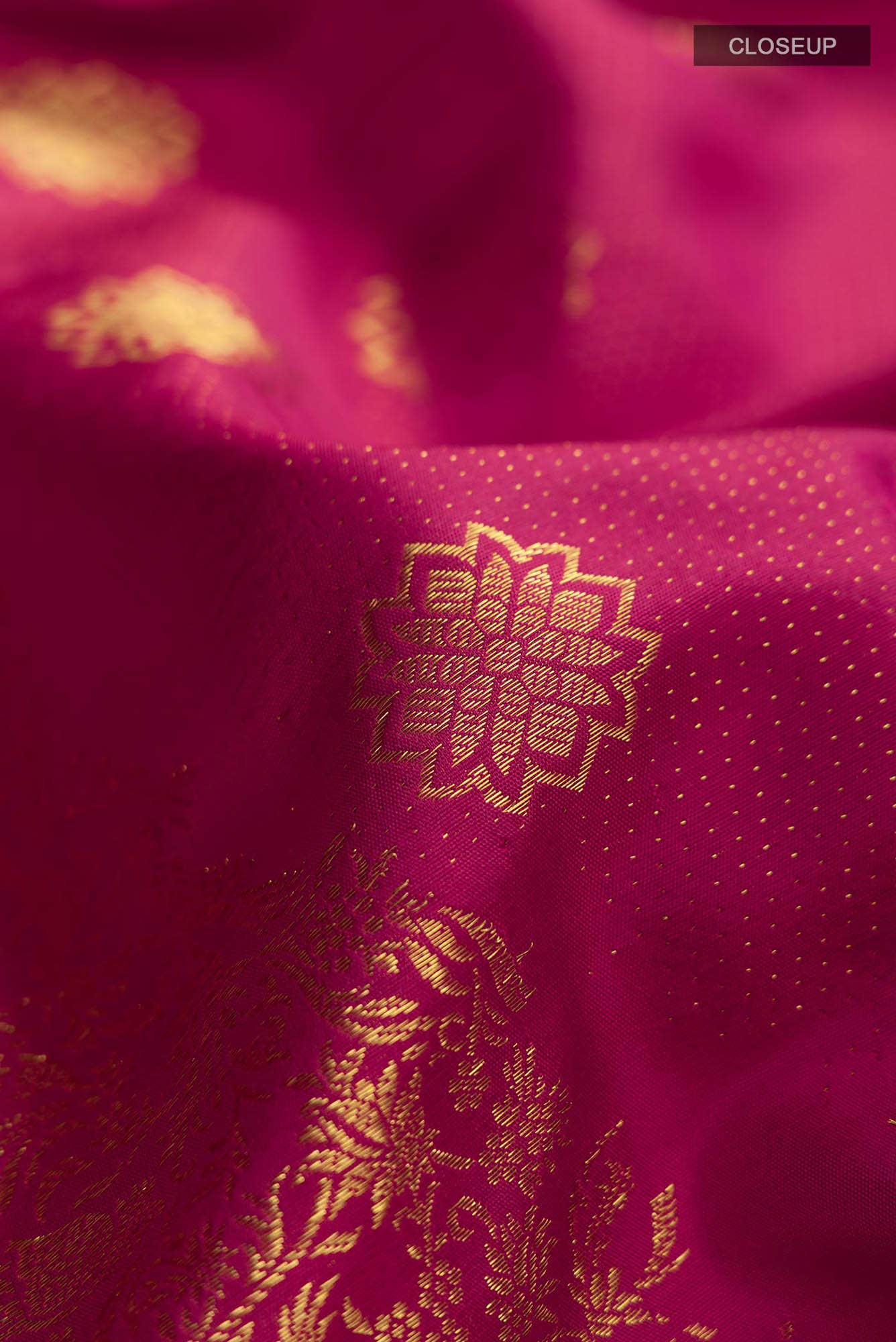 Vanashree-Ruby Red Kanchipuram Silk Saree