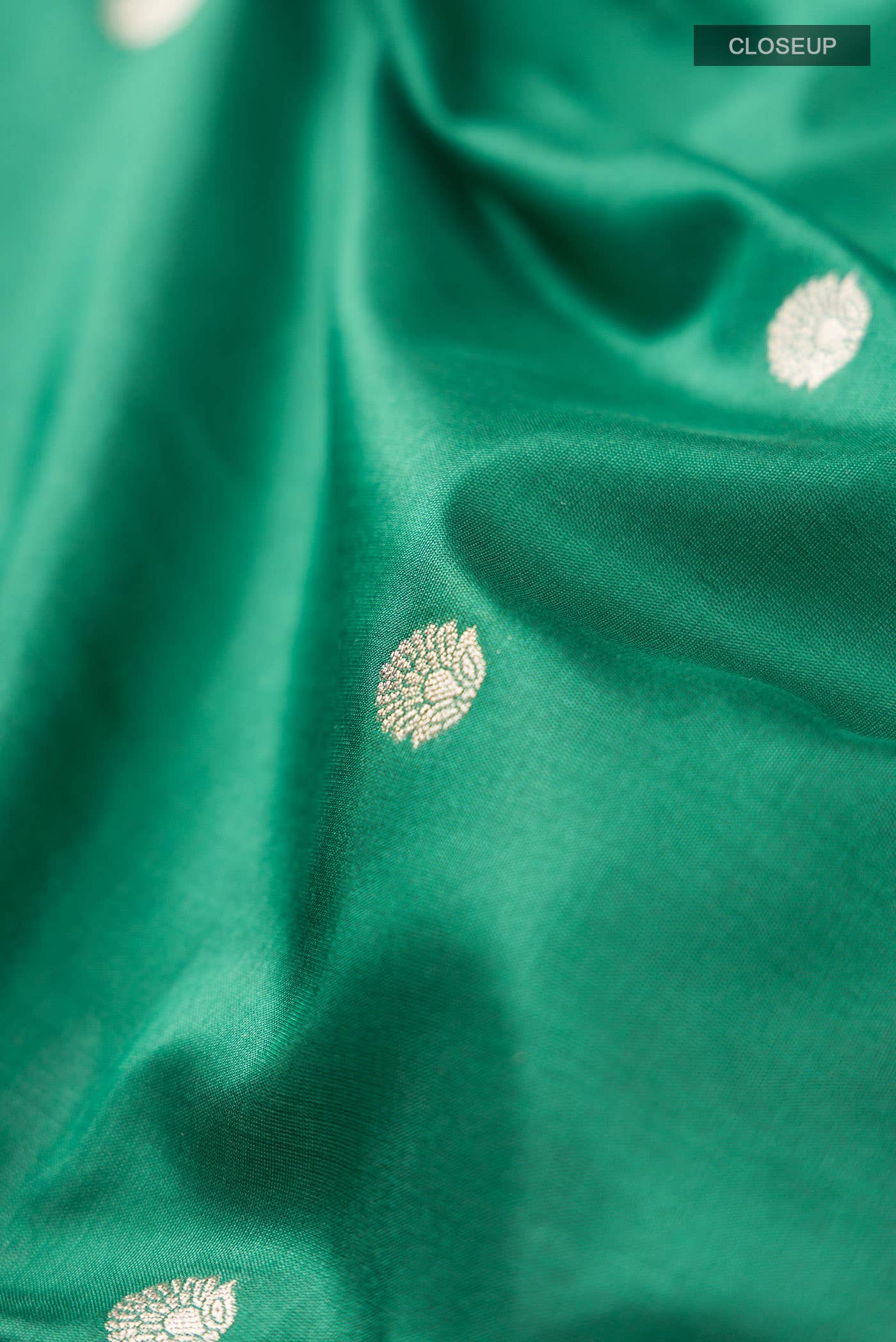 Vibhushita-Green Banarasi Silk Saree