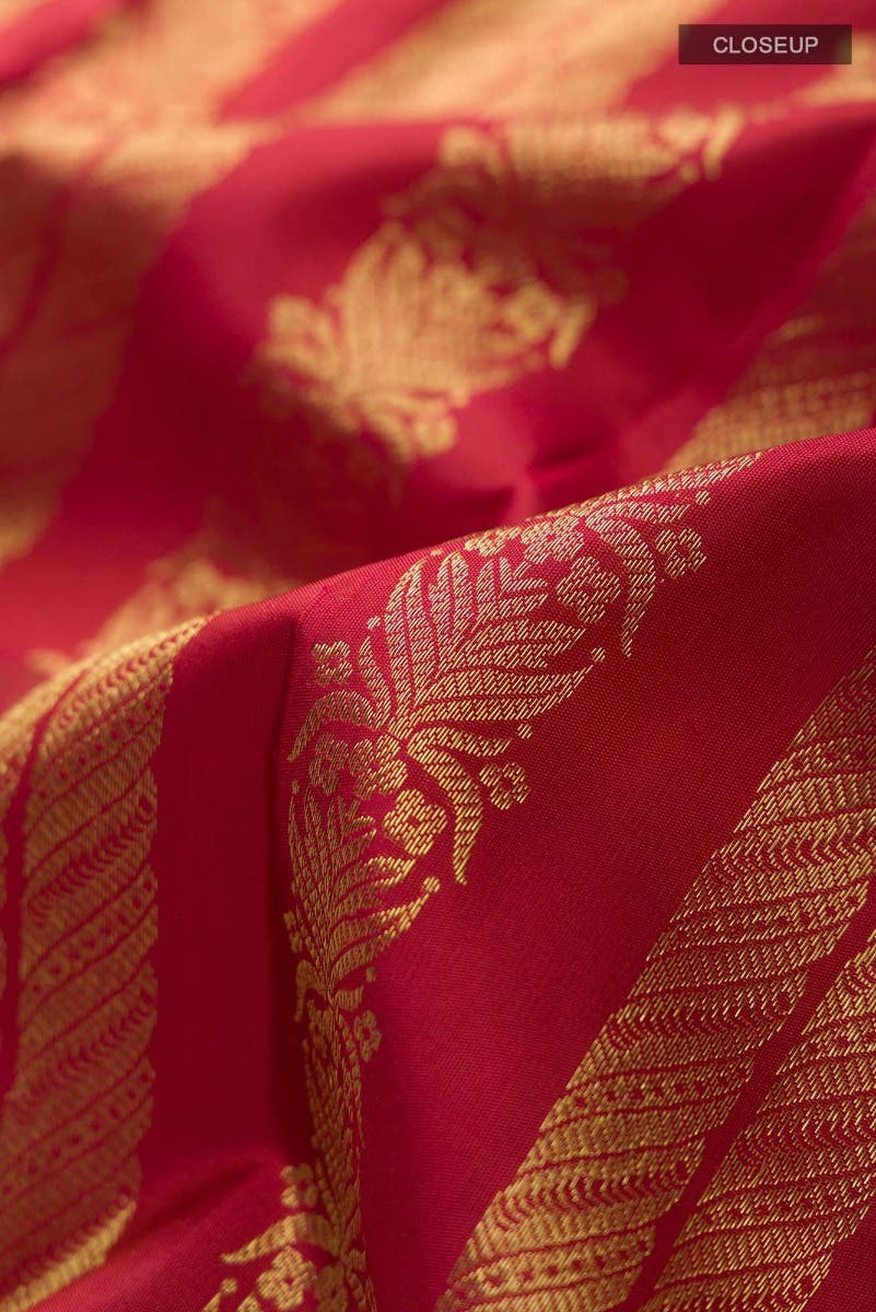 Mangalam-Red Kanchipuram Silk Saree