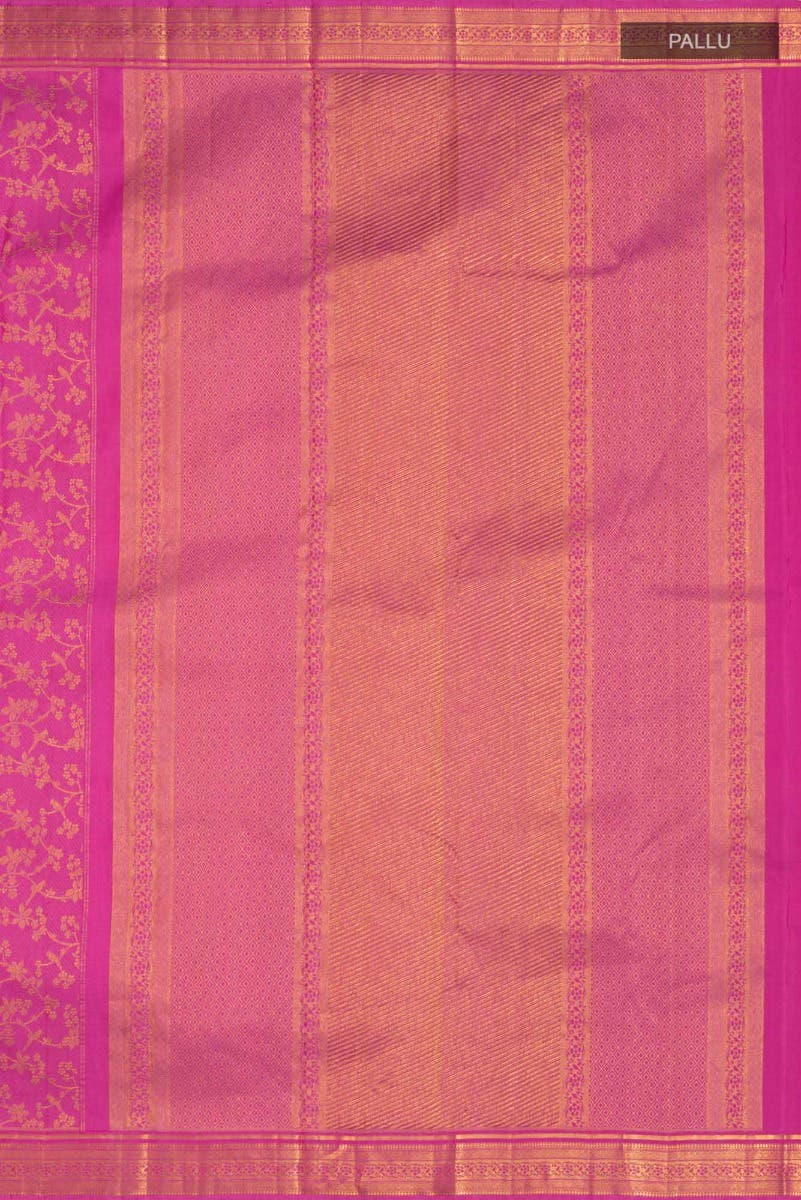 Vasanthika-Pink Kanchipuram Silk Saree