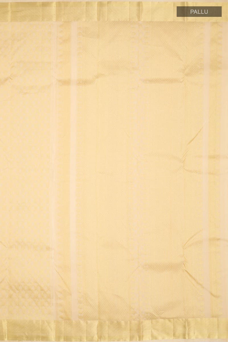 Rudrani-Cream Kanchipuram Silk Saree
