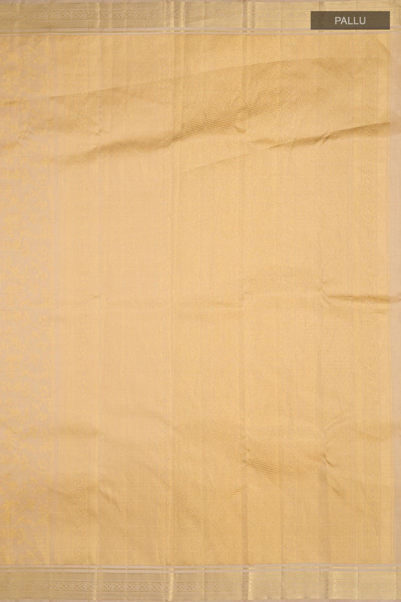 Vasanthika-Beige Kanchipuram Silk Saree