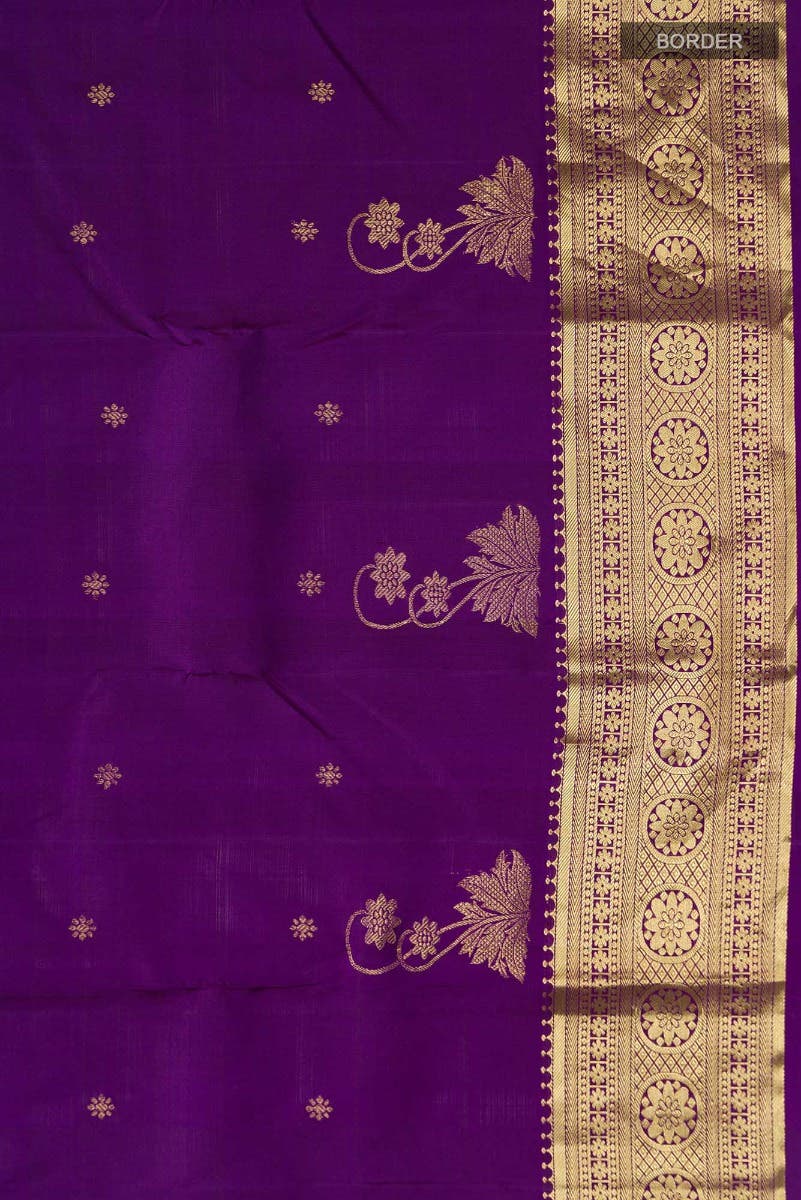 Tarangini-Purple Kanchipuram Silk Saree
