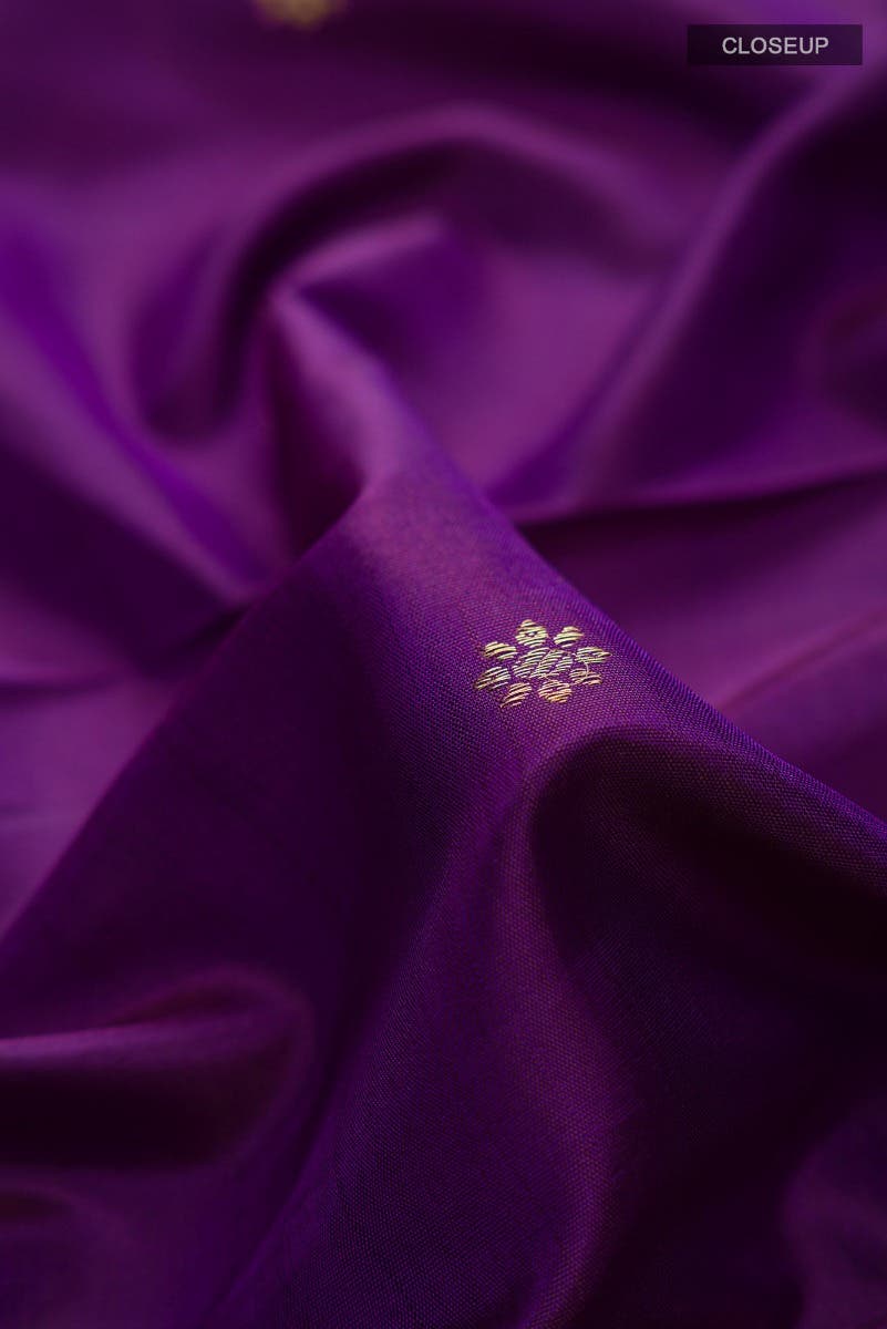 Tarangini-Purple Kanchipuram Silk Saree