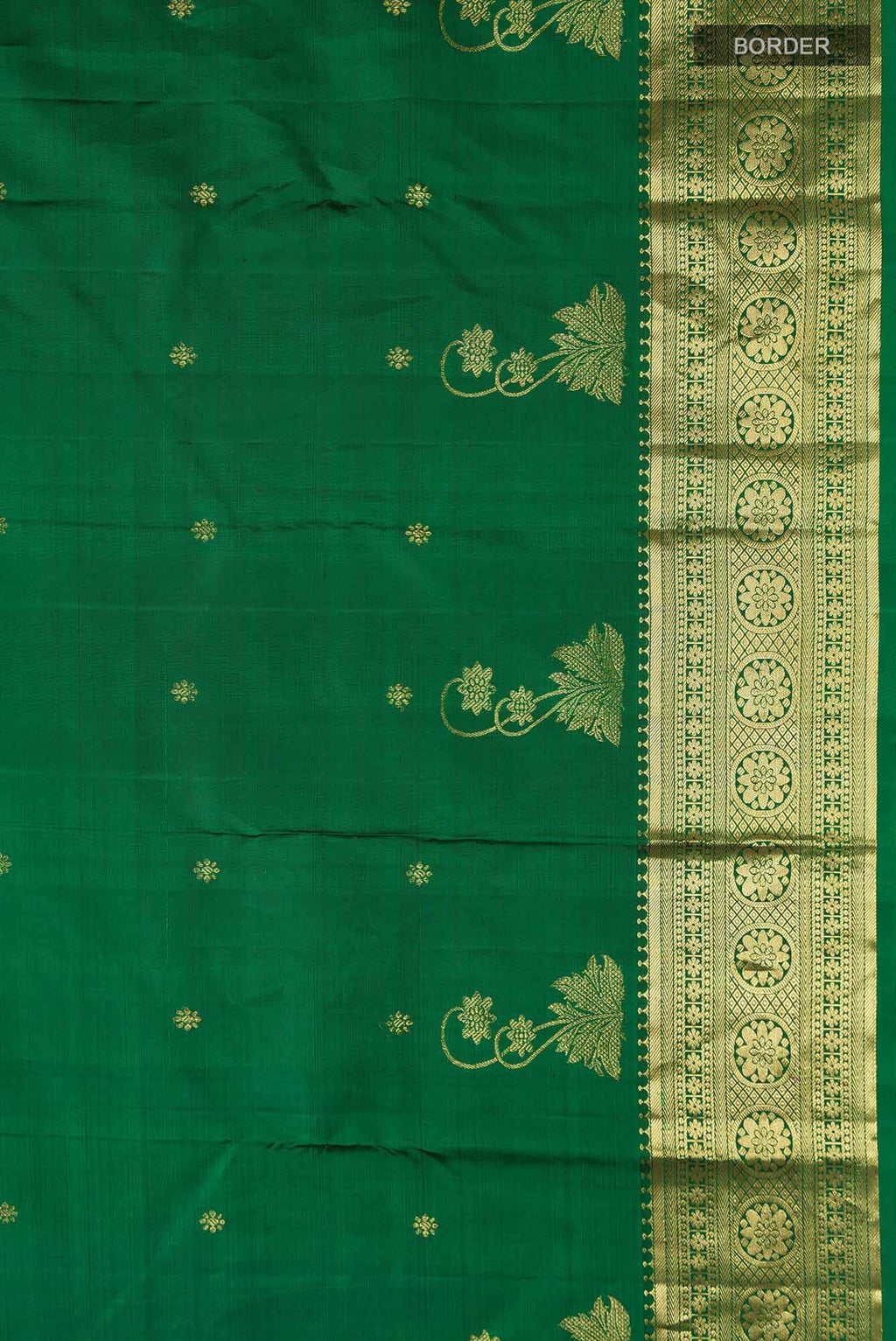 Tarangini-Green Kanchipuram Silk Saree