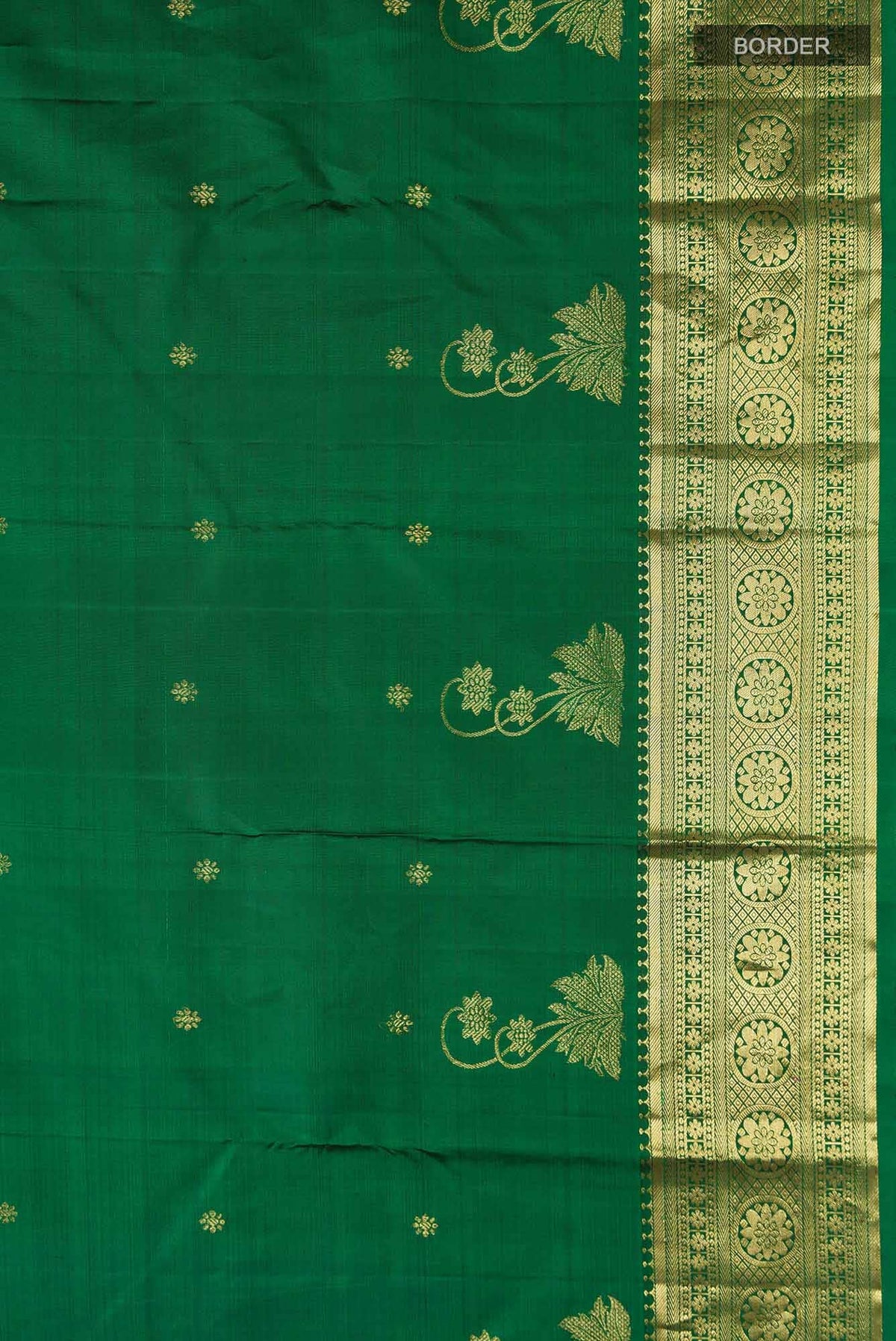 Tarangini-Green Kanchipuram Silk Saree