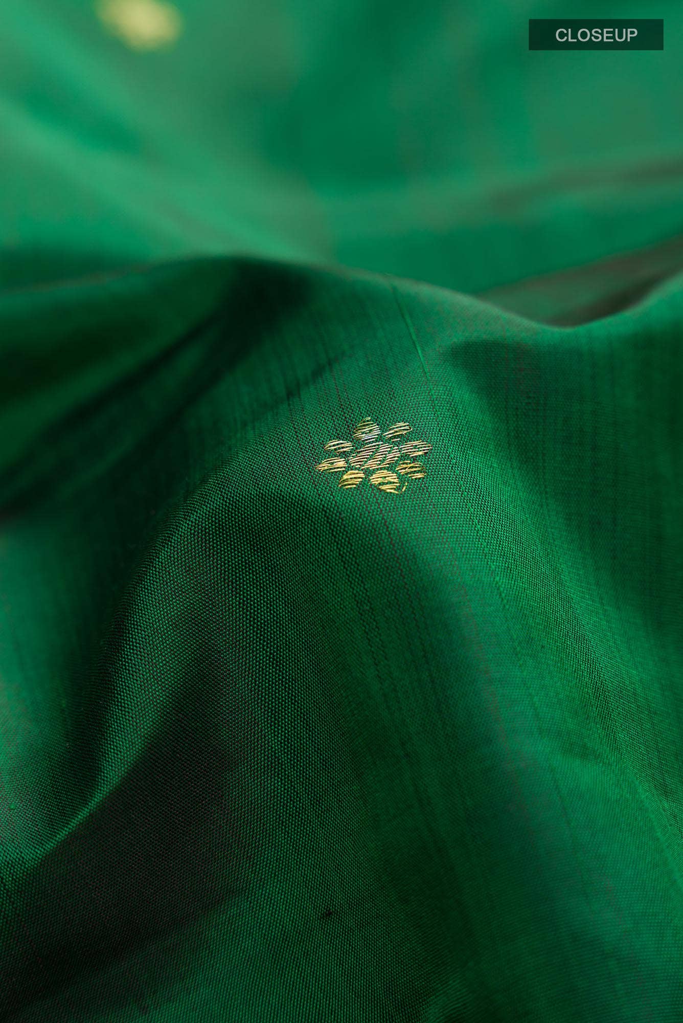 Tarangini-Green Kanchipuram Silk Saree