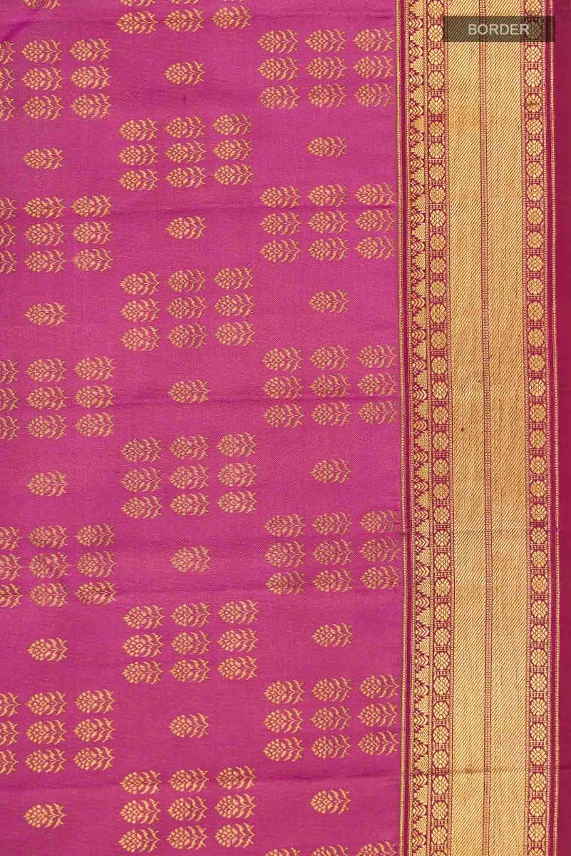 Kanaka-Pink Kanchipuram Silk Saree
