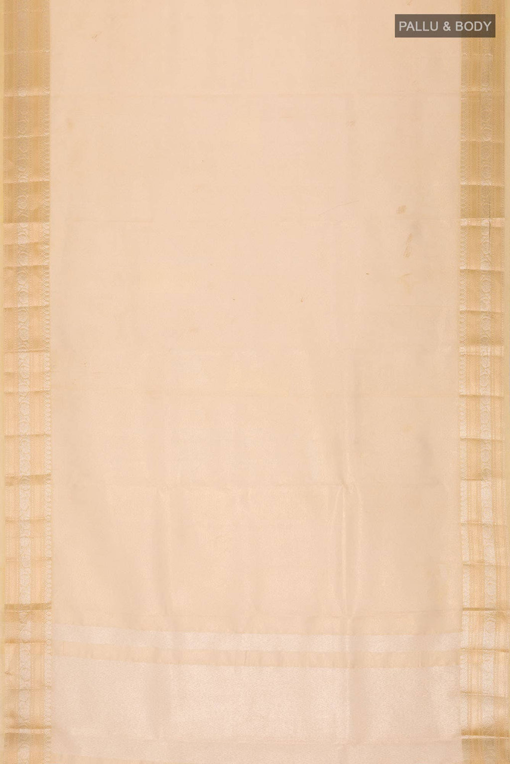 Gold Tissue Silk Saree with Zari border