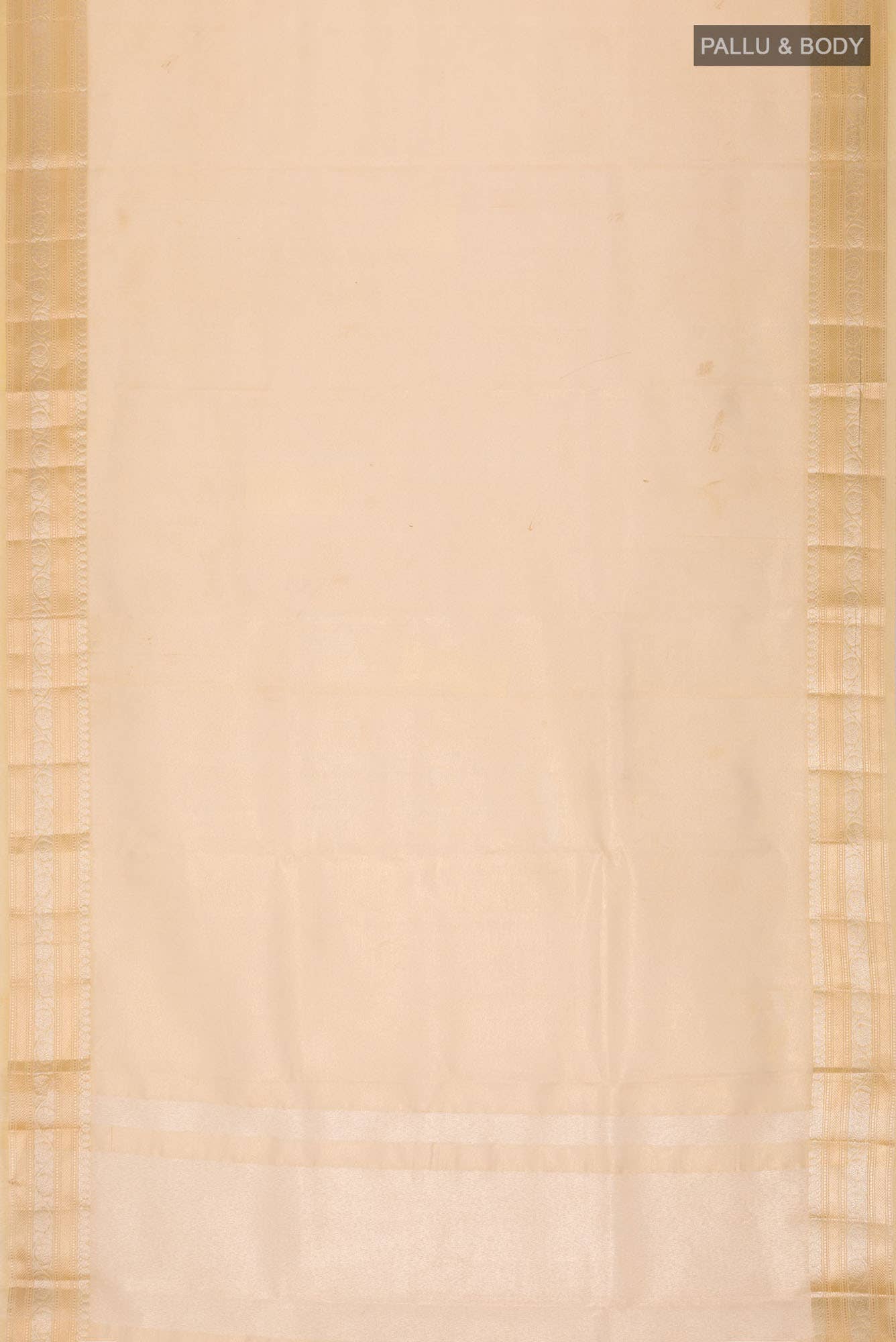 Gold Tissue Silk Saree with Zari border