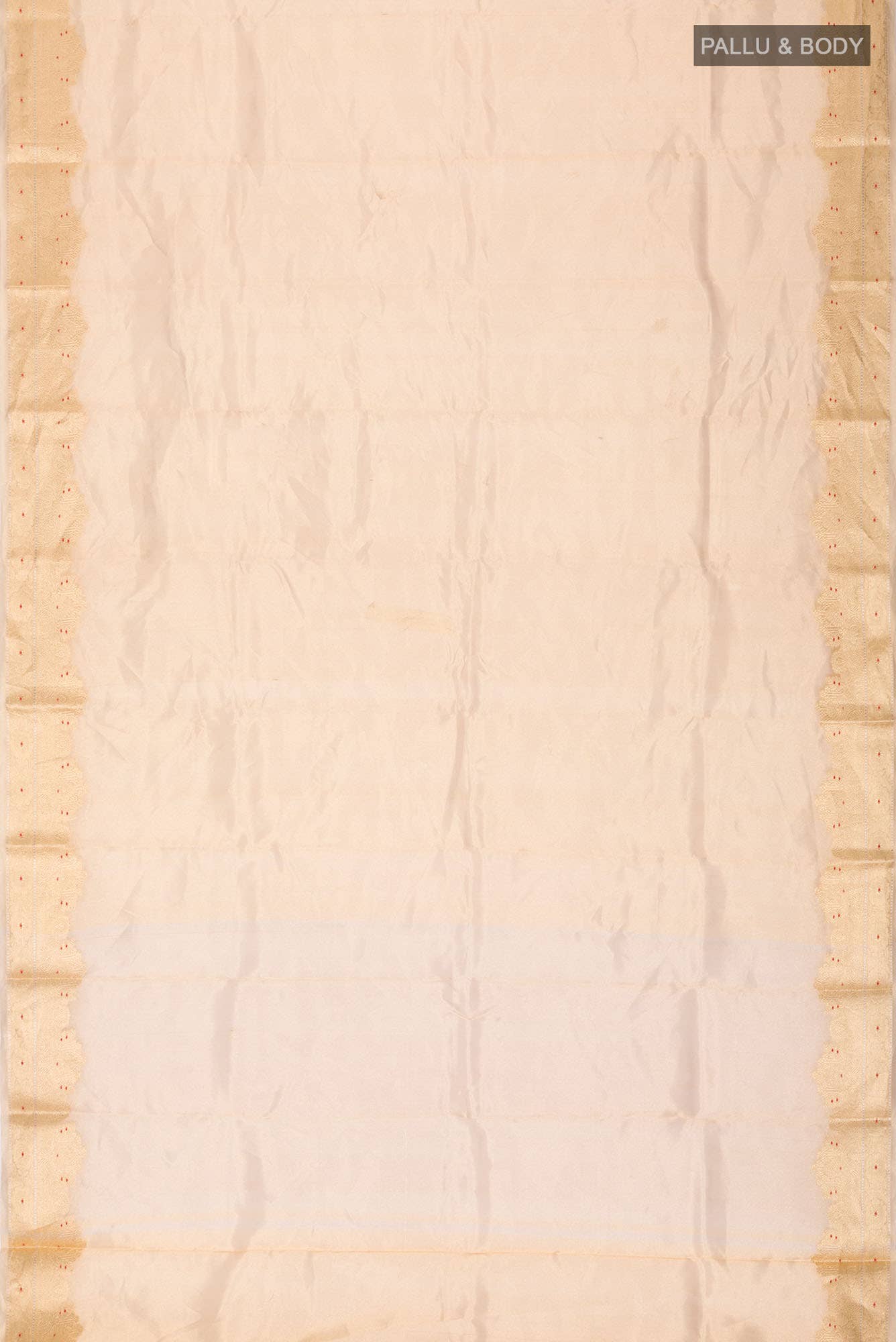 Gold Tissue Silk Saree with zari border
