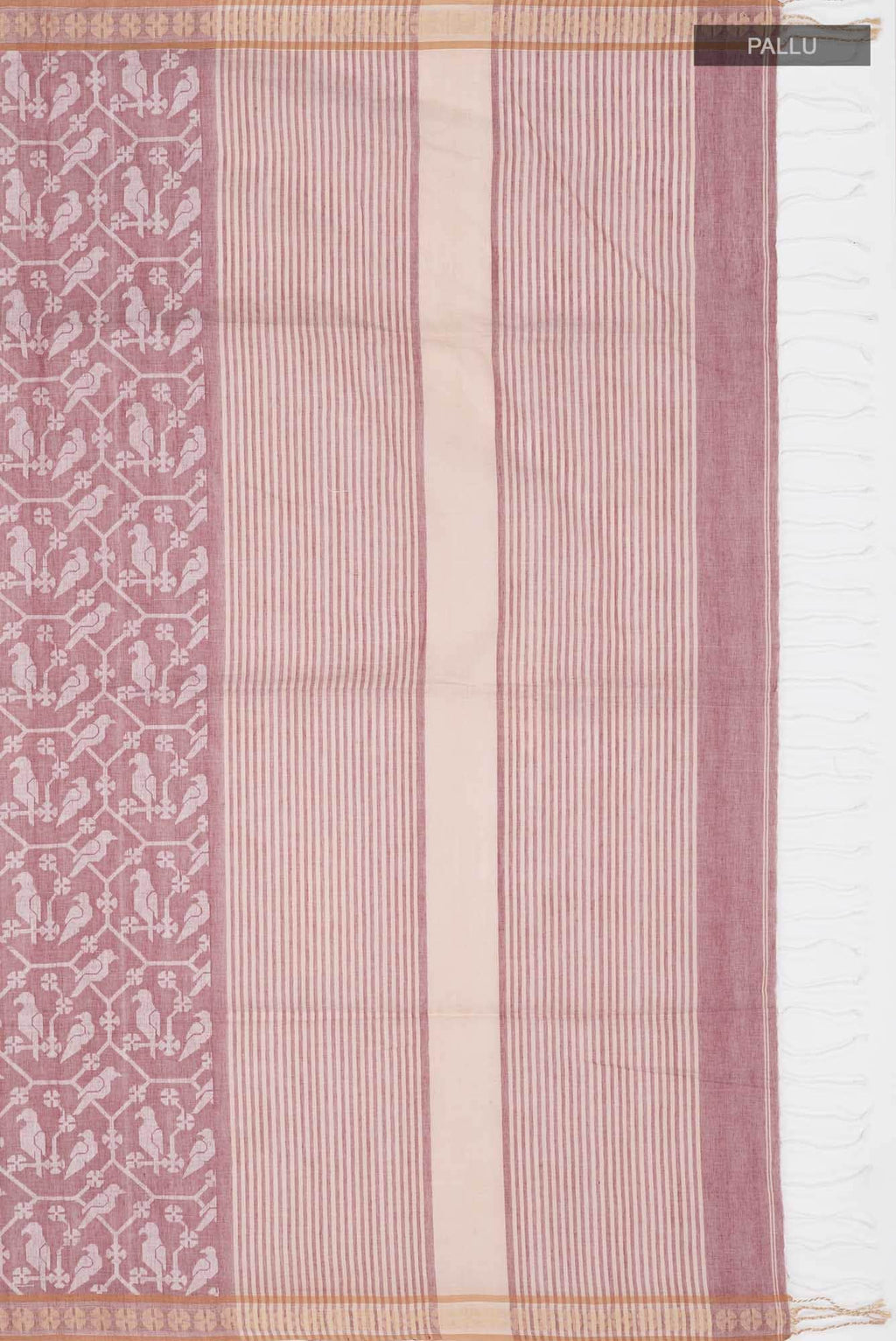 Mrinmayi-Brown Bengal Cotton saree