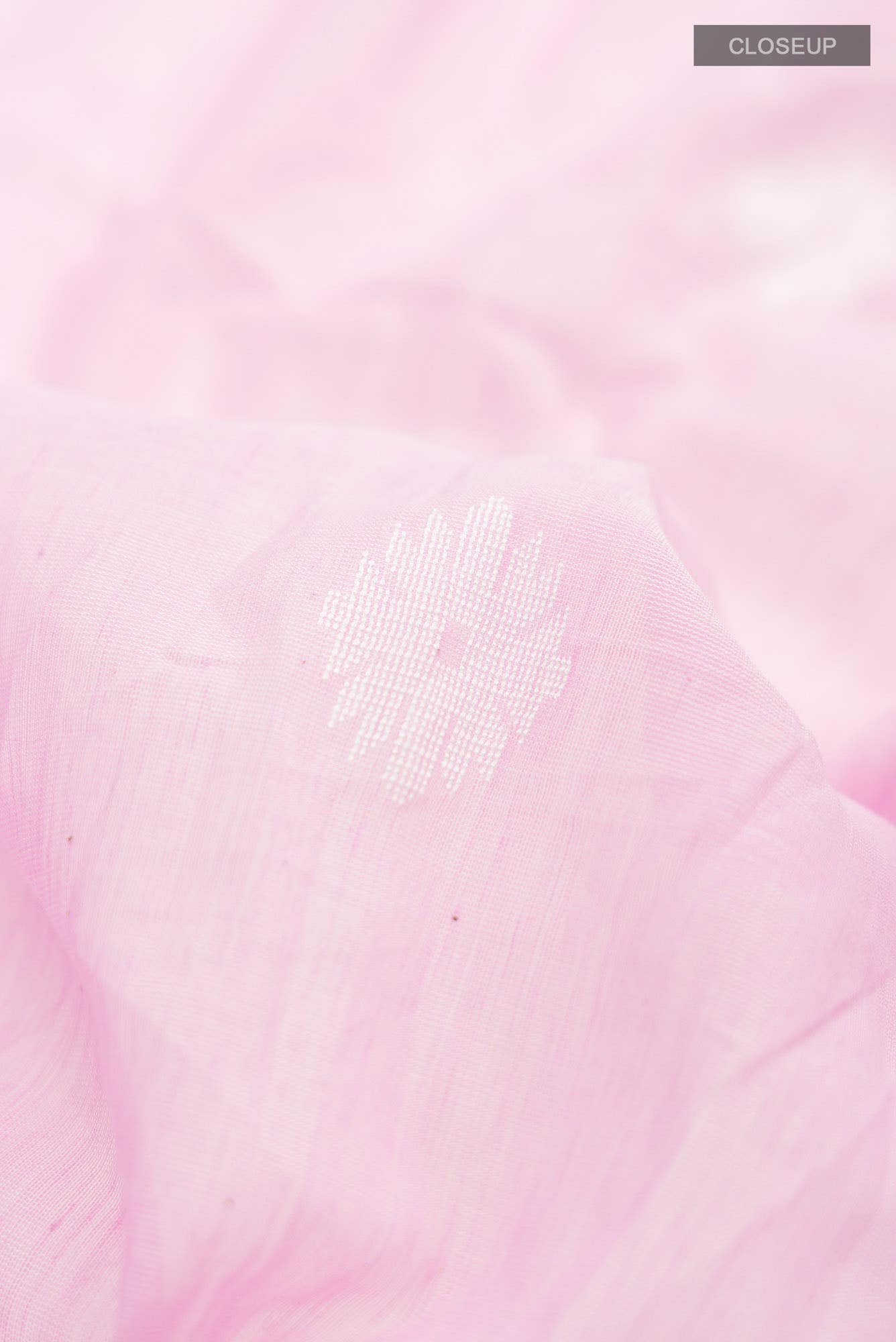 Aaheli-Baby Pink Bengal Cotton saree