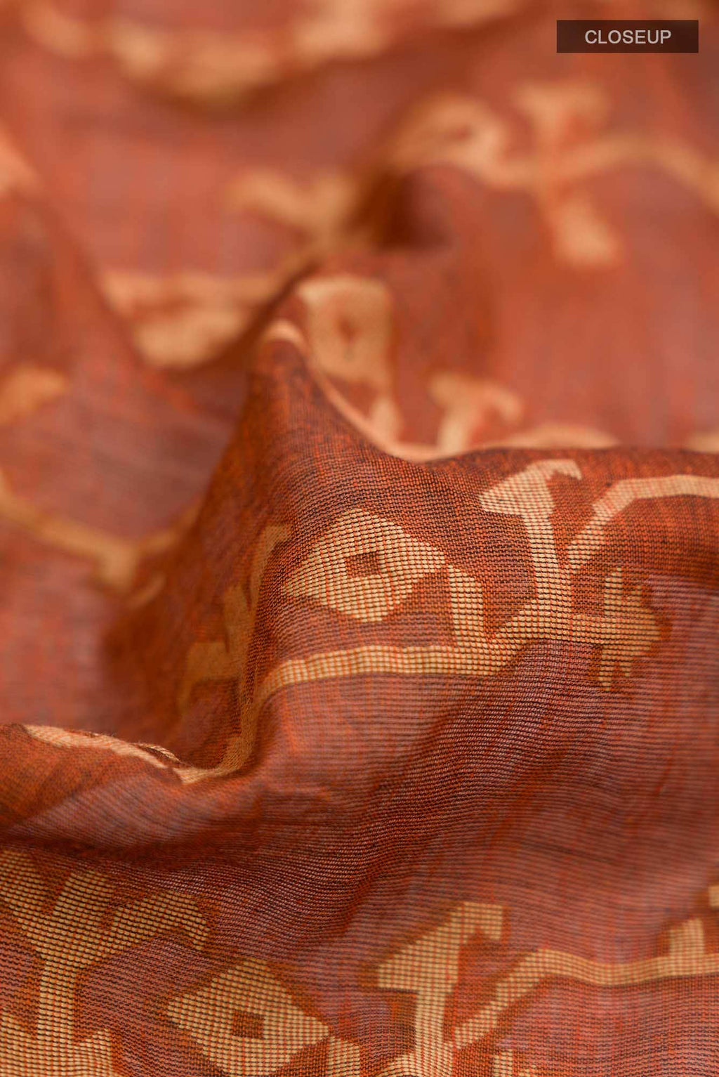 Kadambini-Brown Bengal Cotton saree