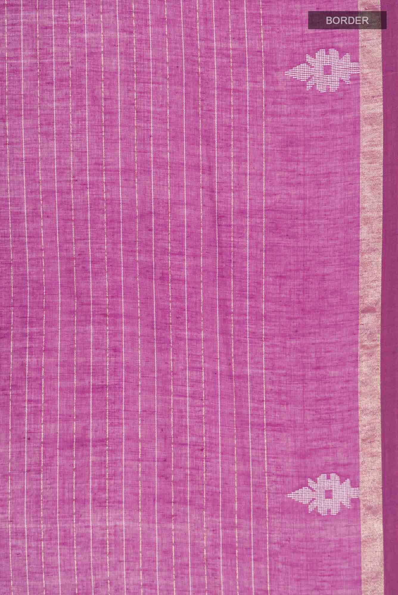 Haimanti-Magenta Bengal Cotton saree