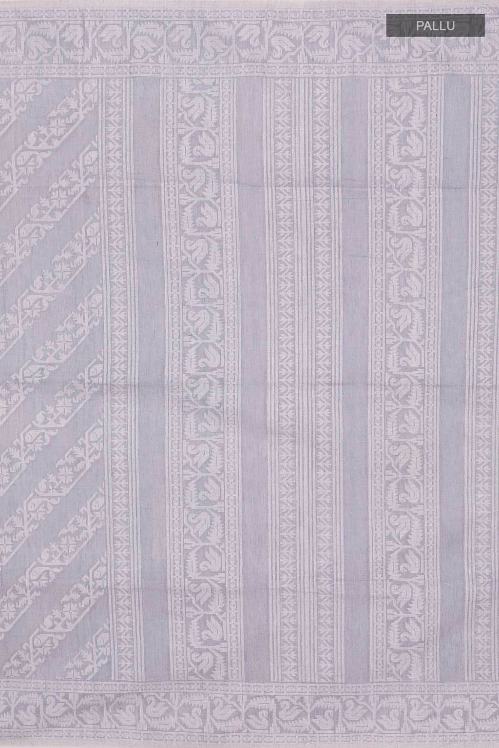 Hansika-Grey Bengal Cotton saree