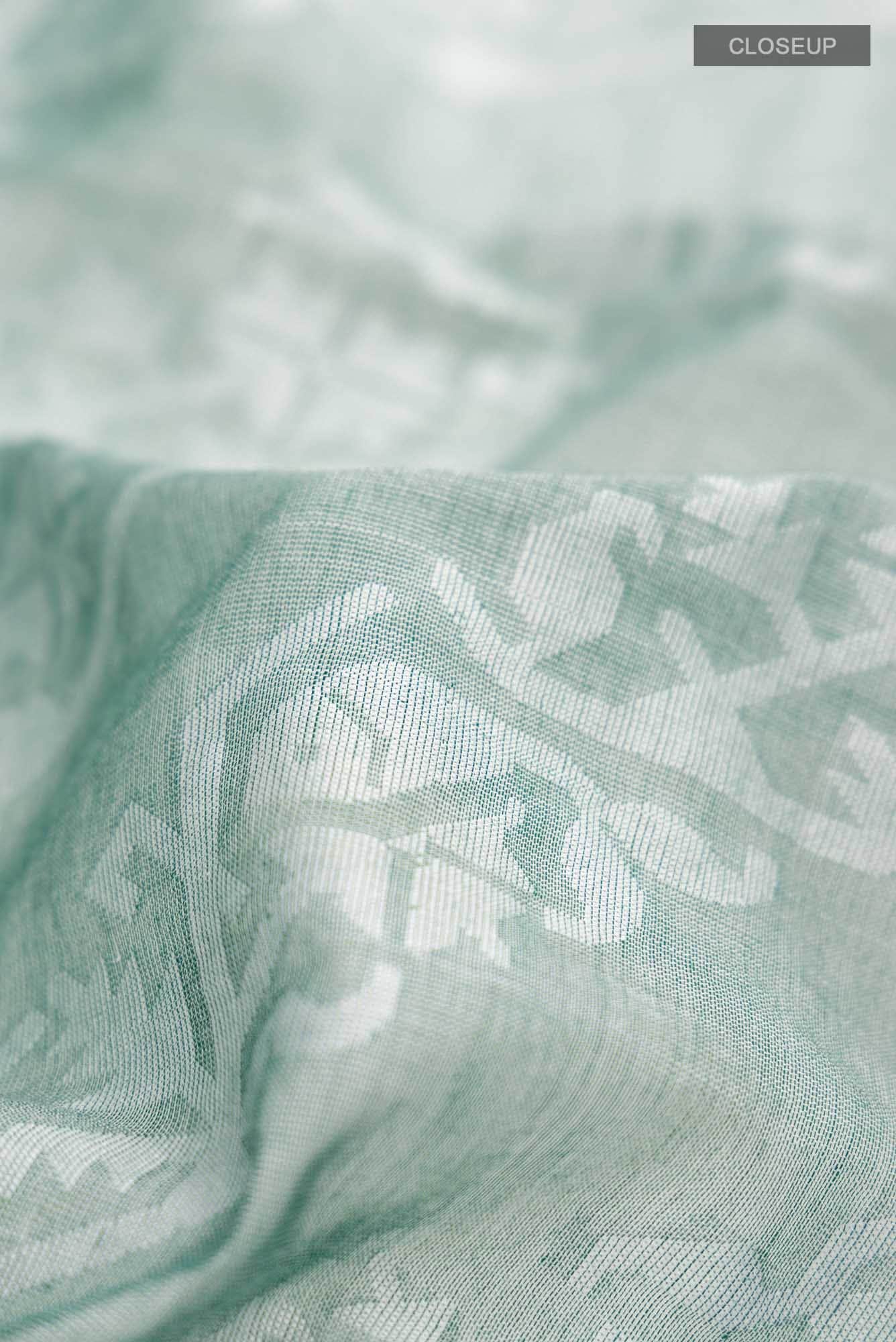 Hansika-Sage Green Bengal Cotton saree