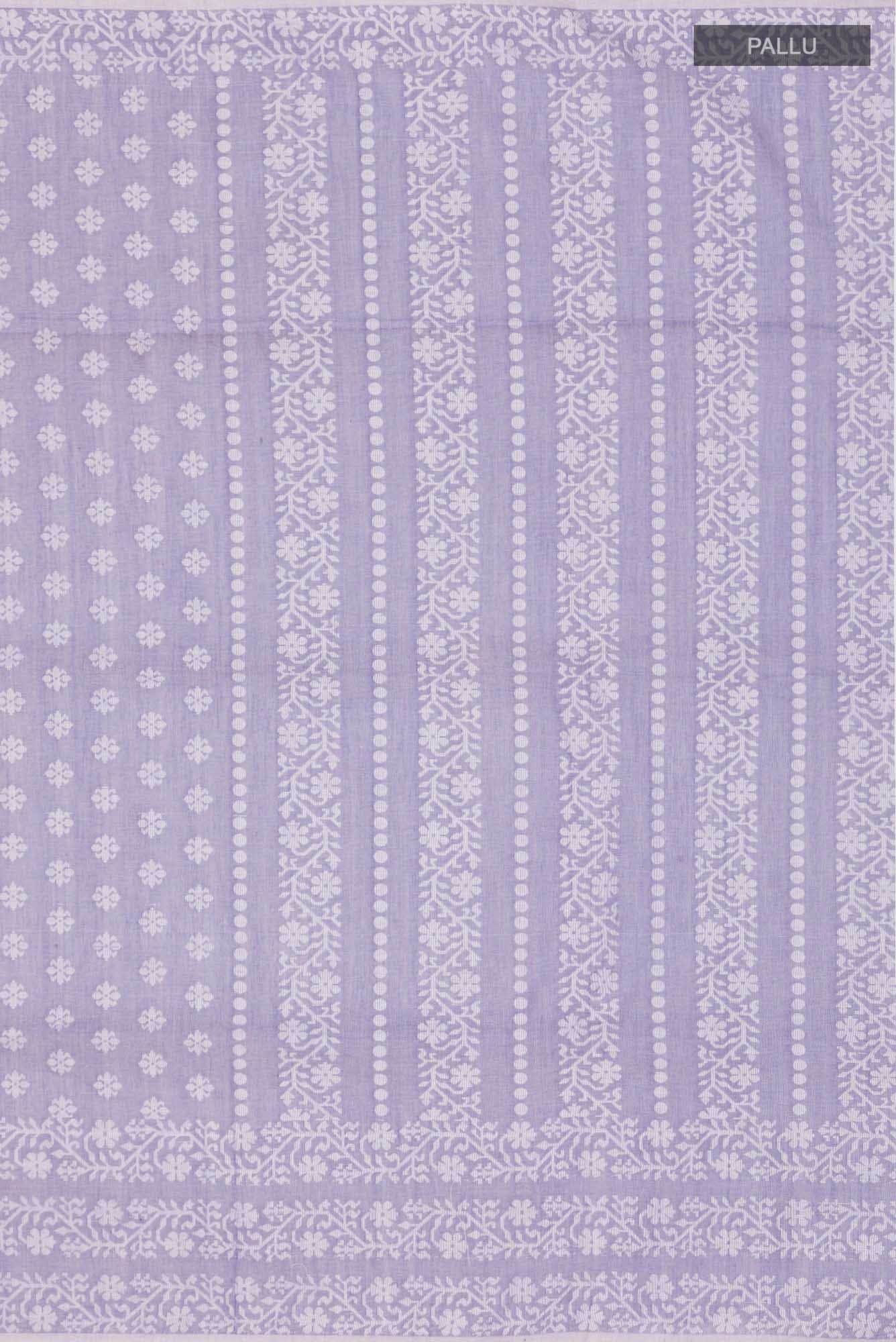 Mrinal-Heather Purple Bengal Cotton saree