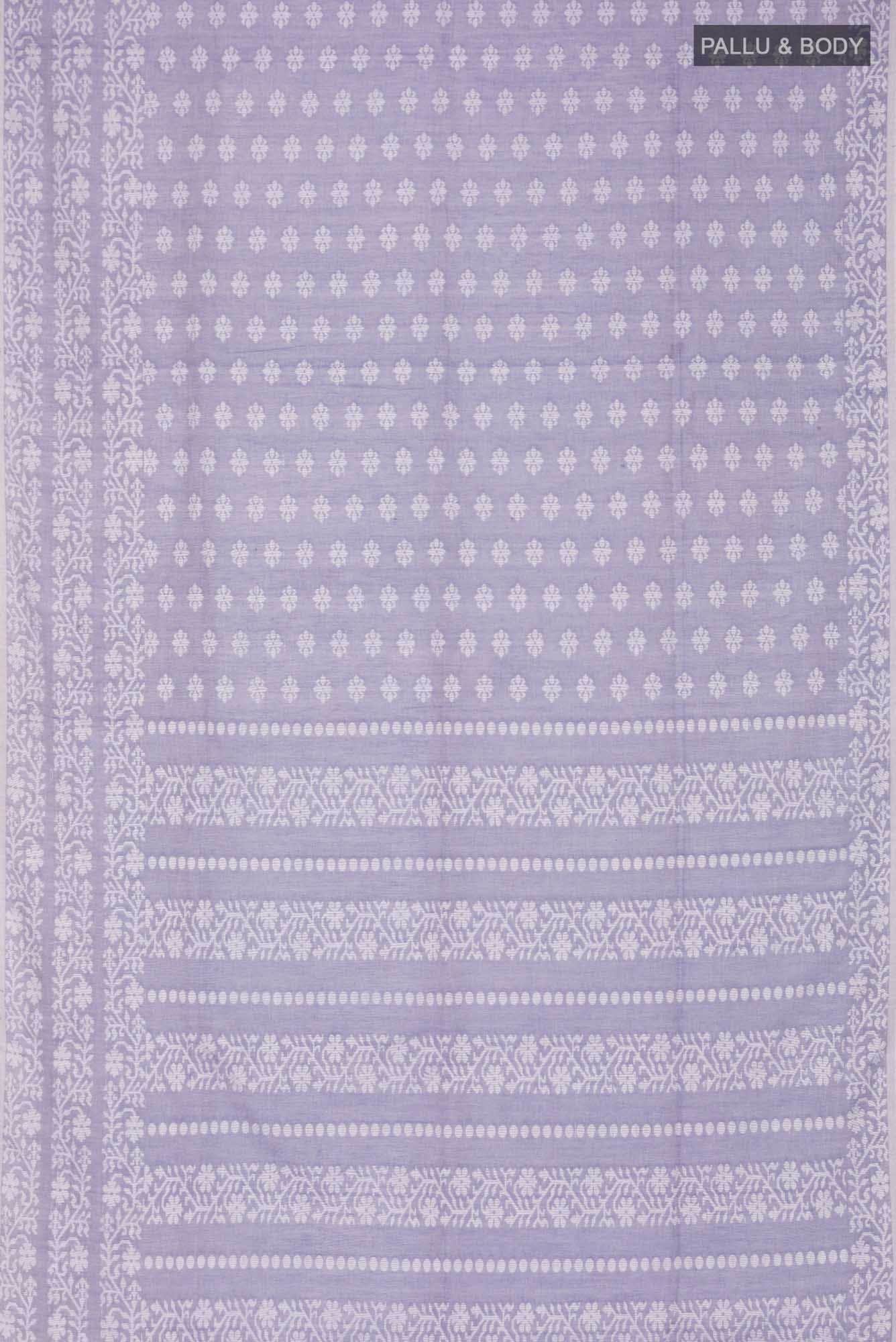 Mrinal-Heather Purple Bengal Cotton saree